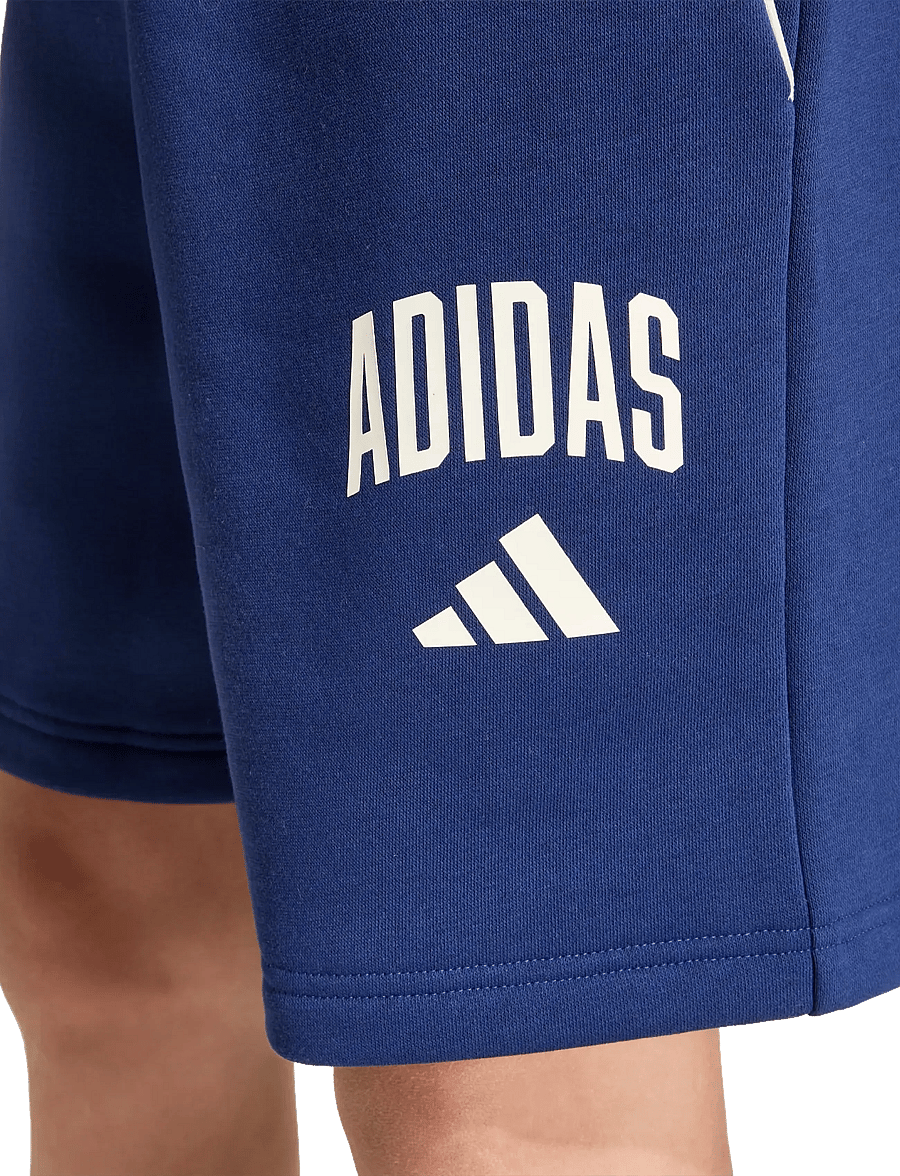 adidas Sportswear - J CLGT FL SHO - sweatshorts - dkblue/owhite - 5