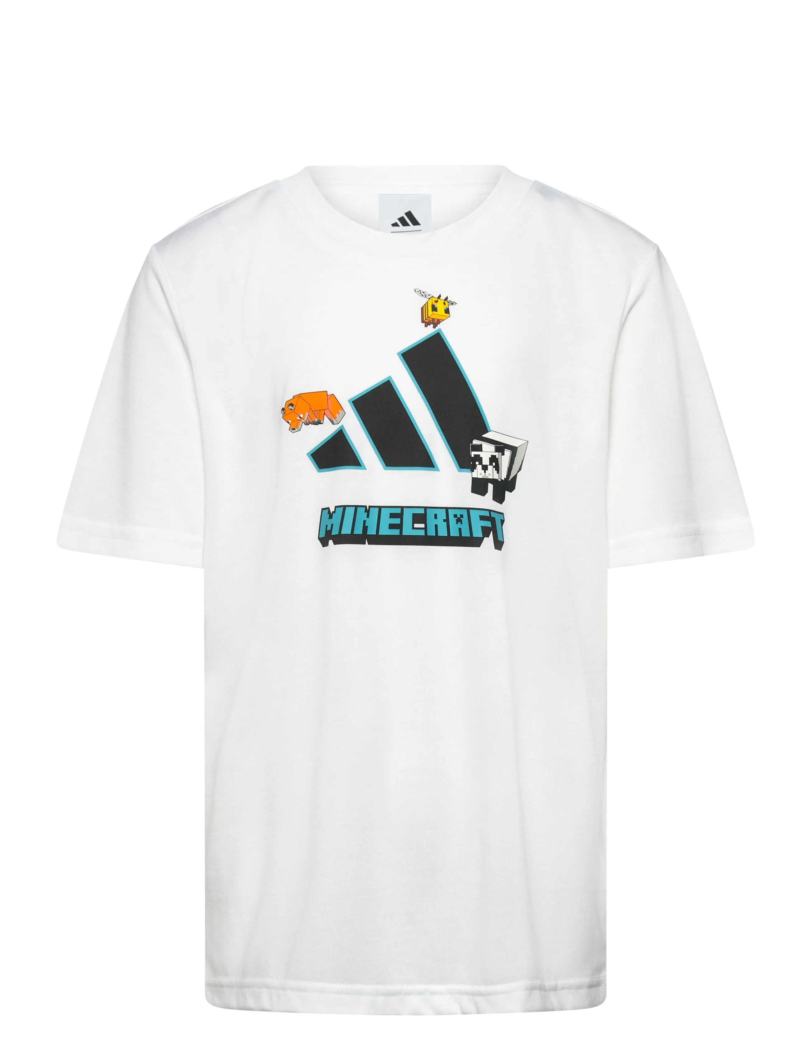 adidas Sportswear LK MC TR TEE - Oberteile - WHITE / white