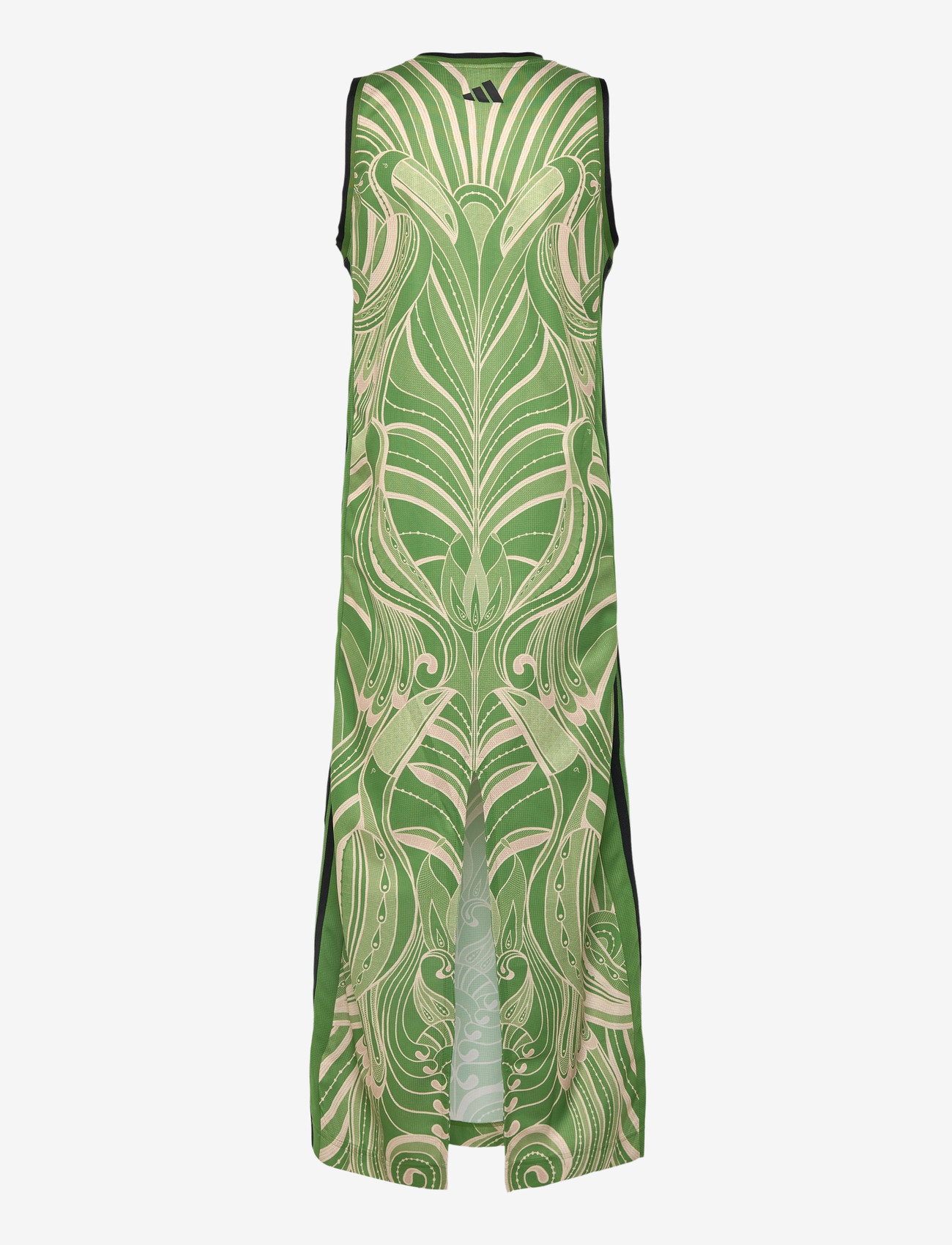 adidas Sportswear - FARM PRM DRESS - kjoler & nederdele - cregrn/black - 1