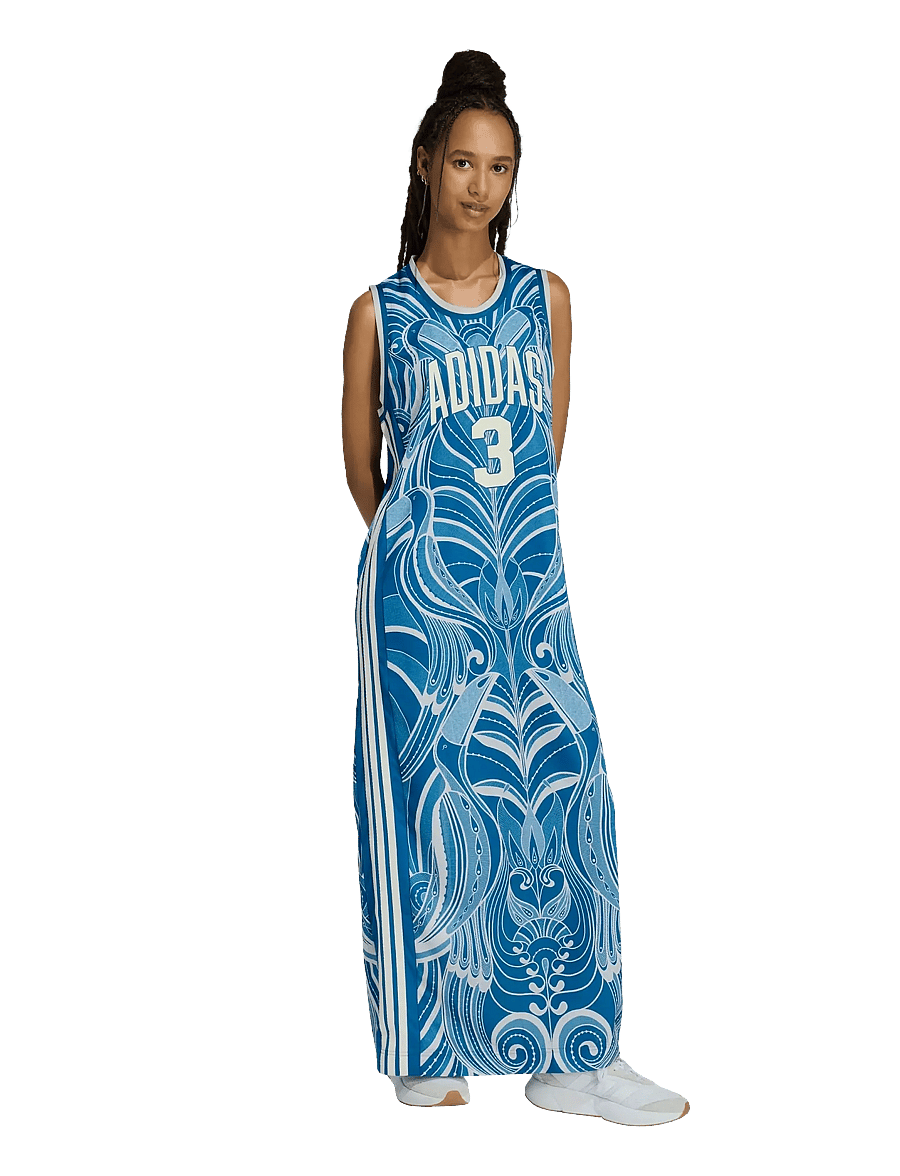 adidas Sportswear - FARM PRM DRESS - dresses & skirts - dmarin/crewht - 0
