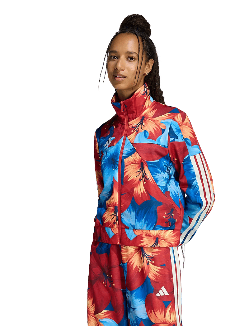 adidas Sportswear - FARM TIRO TT - casual jassen - ltblue/tacred/crewht - 5