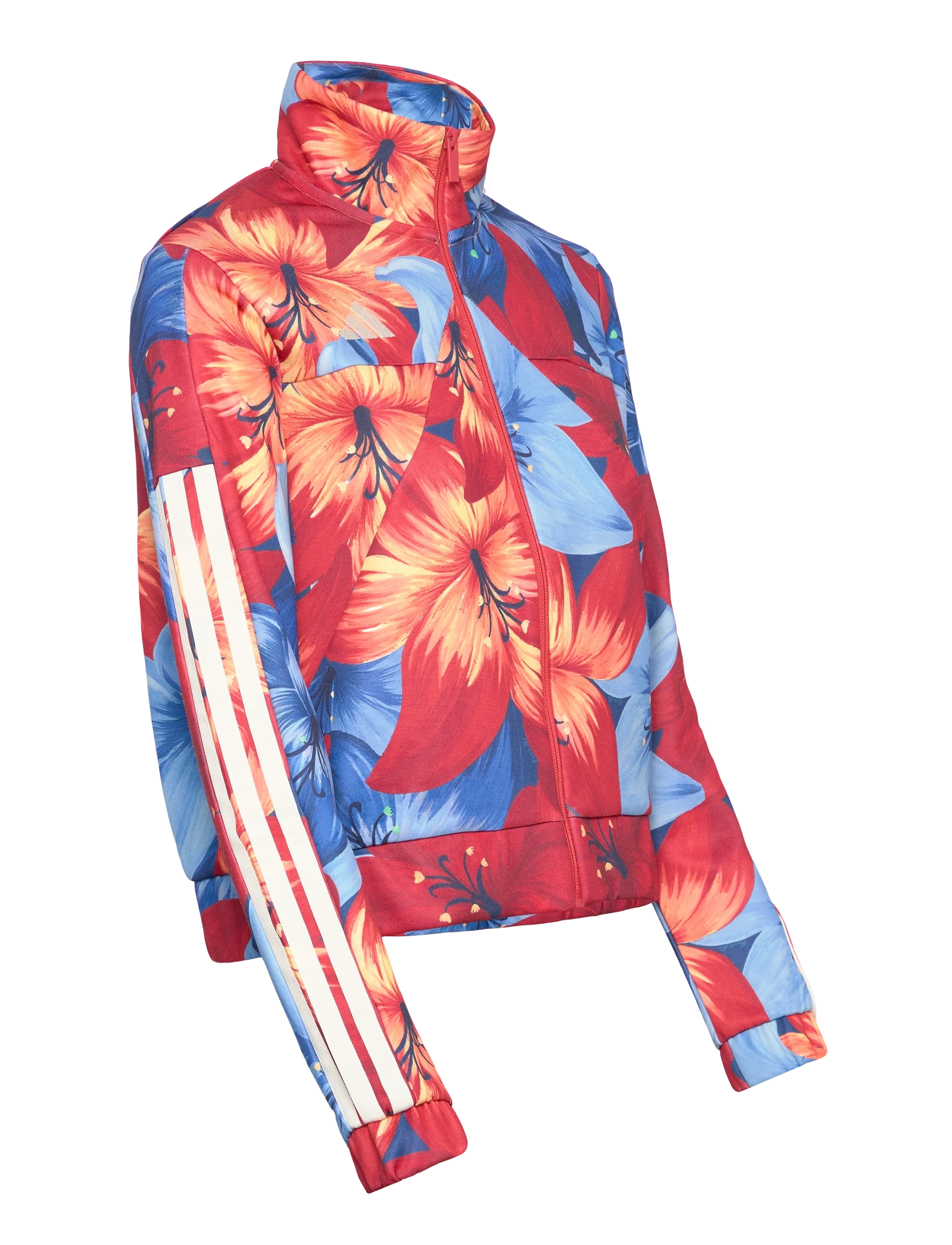 adidas Sportswear - FARM TIRO TT - uformelle jakker - ltblue/tacred/crewht - 4