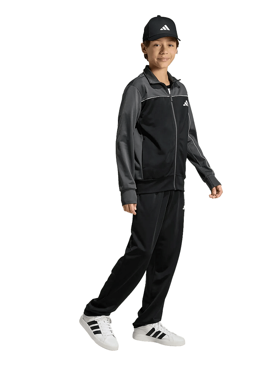 adidas Sportswear - J CP TR TS - trainingsanzug - gresix/black/white - 0