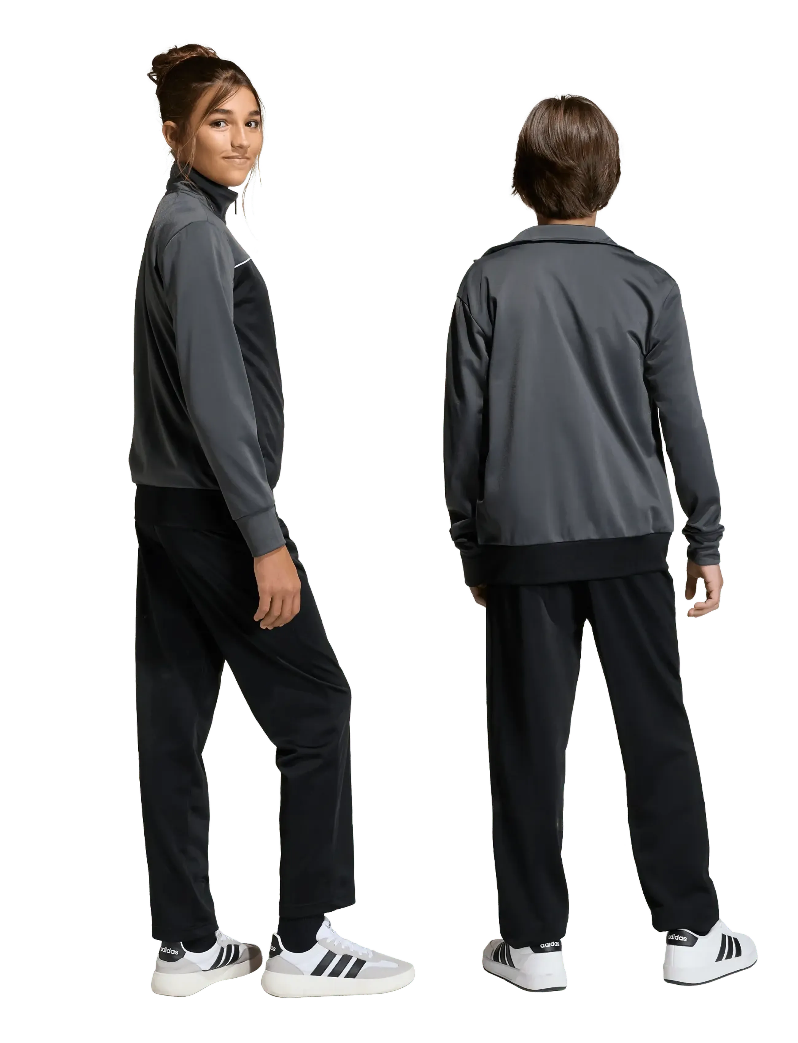 adidas Sportswear - J CP TR TS - trainingsanzug - gresix/black/white - 4