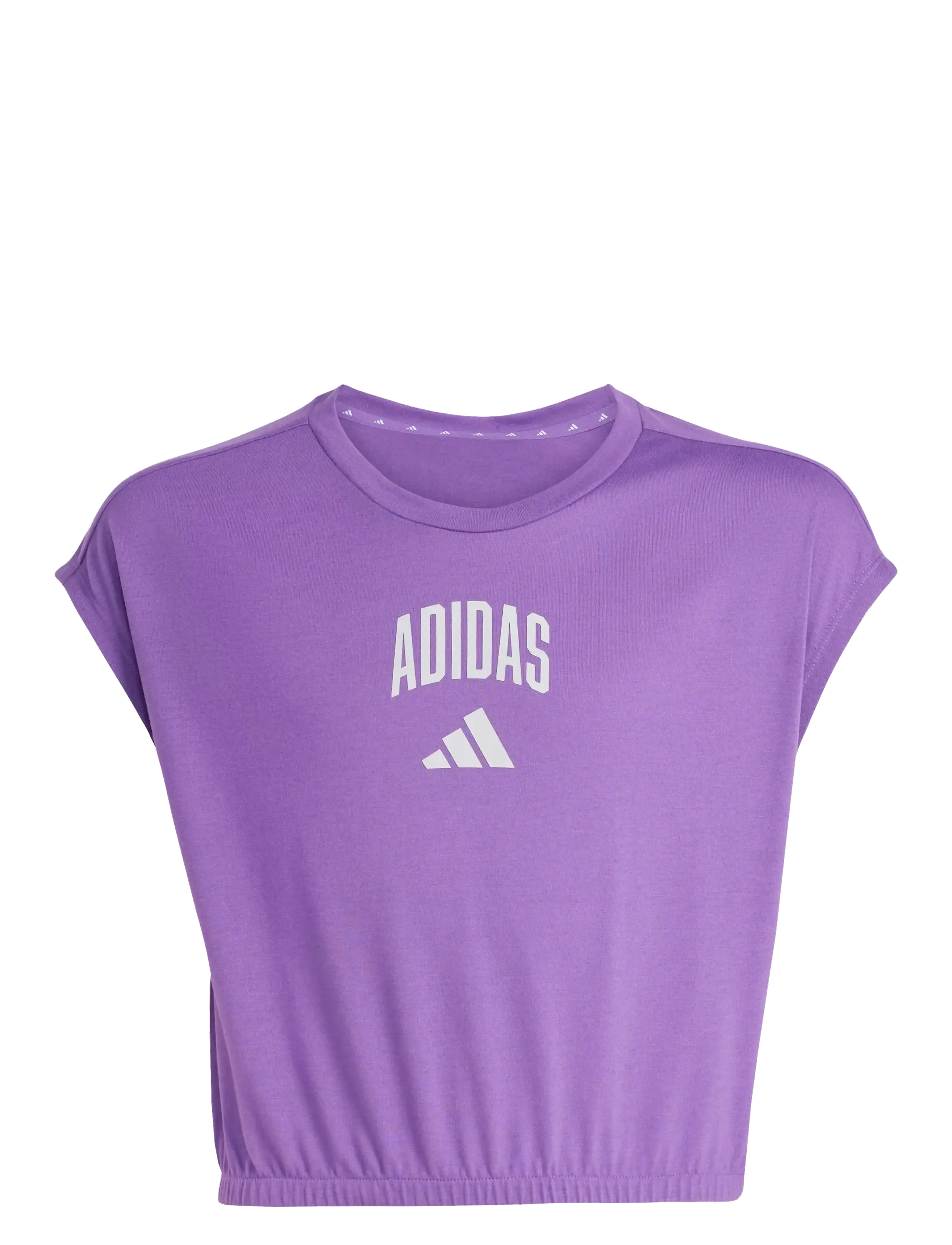 adidas Sportswear JG CLGT TEE - Kleidung - ACTPUR/CRSK / purple