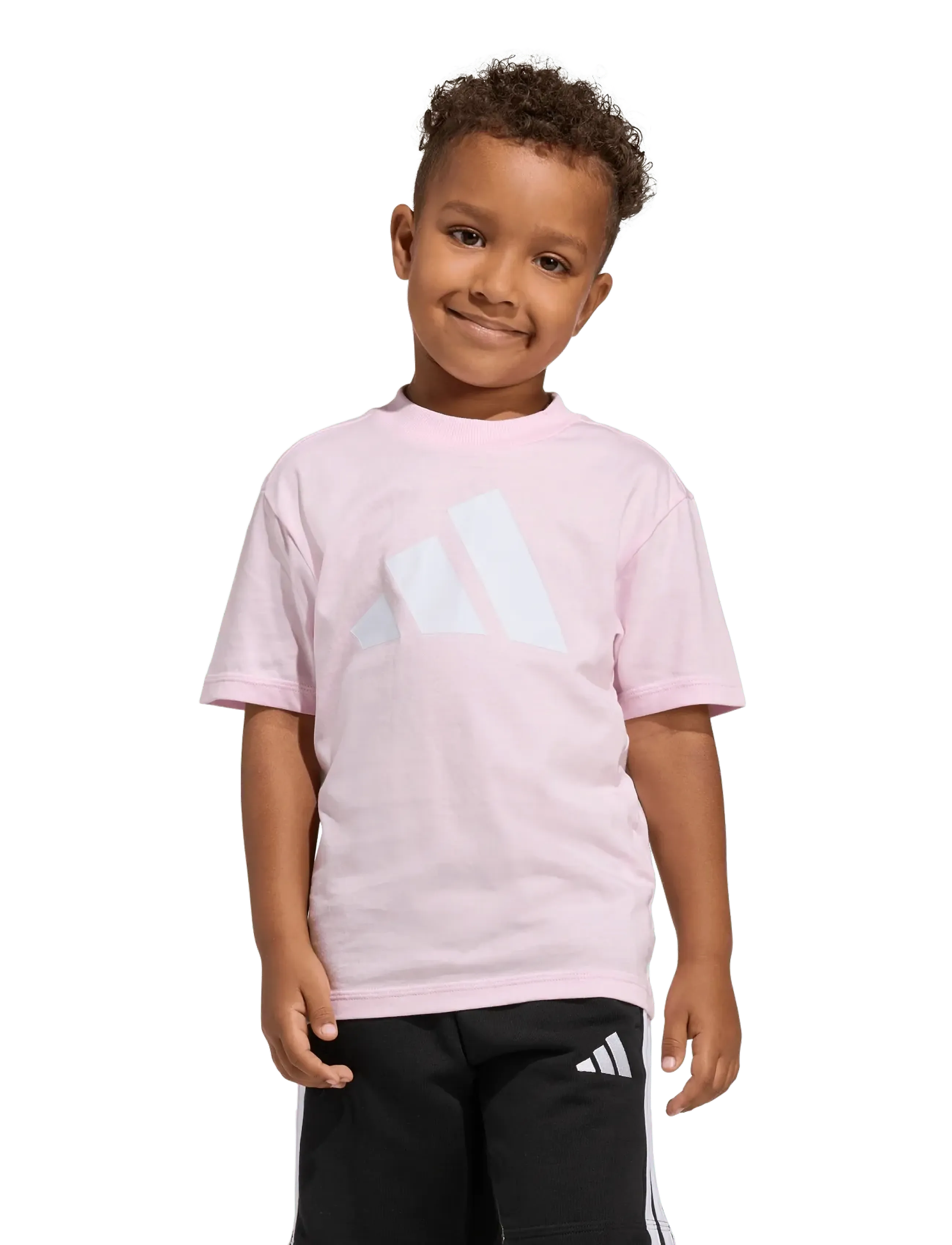 adidas Sportswear - LK BL TEE 160 - short-sleeved t-shirts - clpink/white - 2