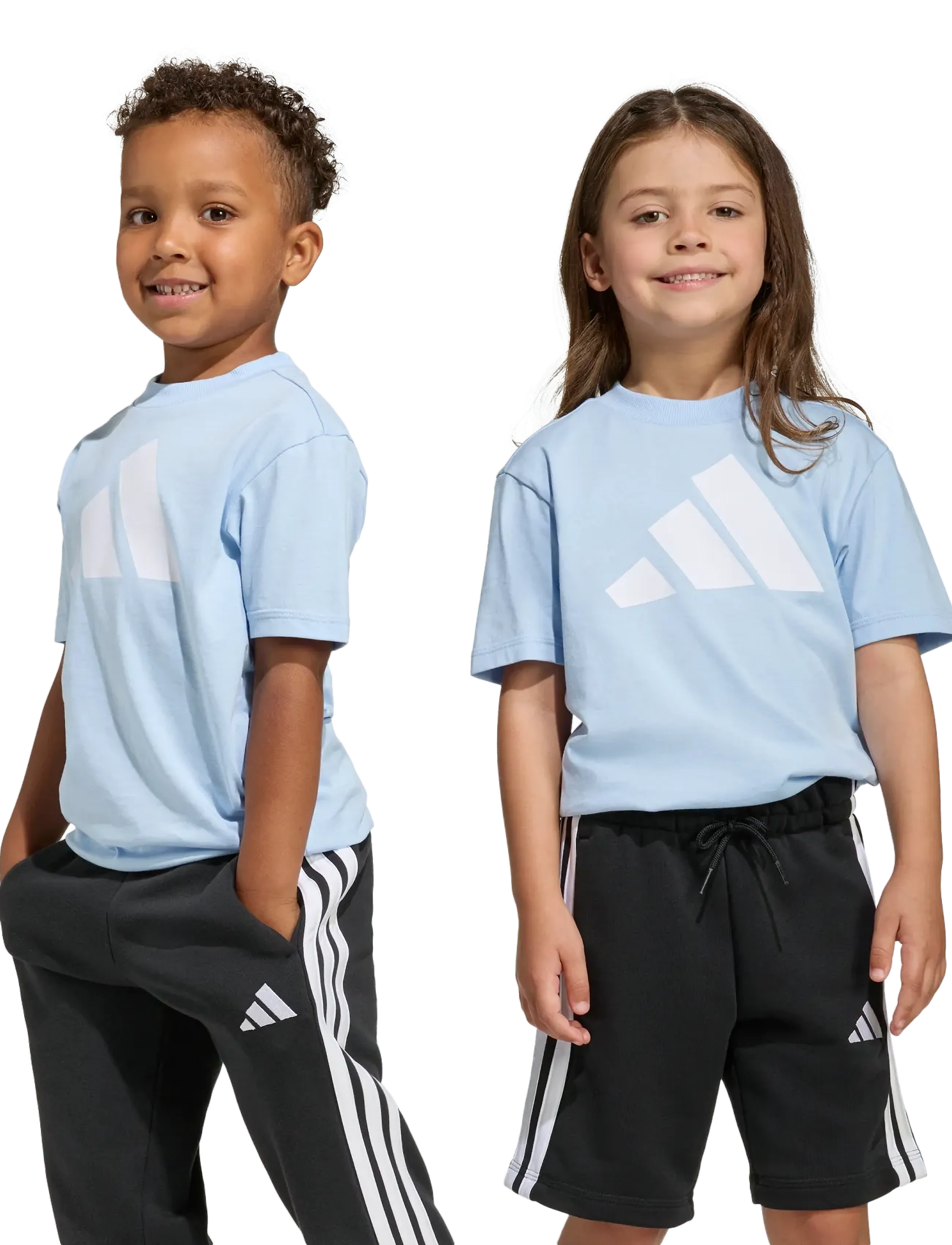 adidas Sportswear - LK BL TEE 160 - kortærmede t-shirts - globlu/white - 2