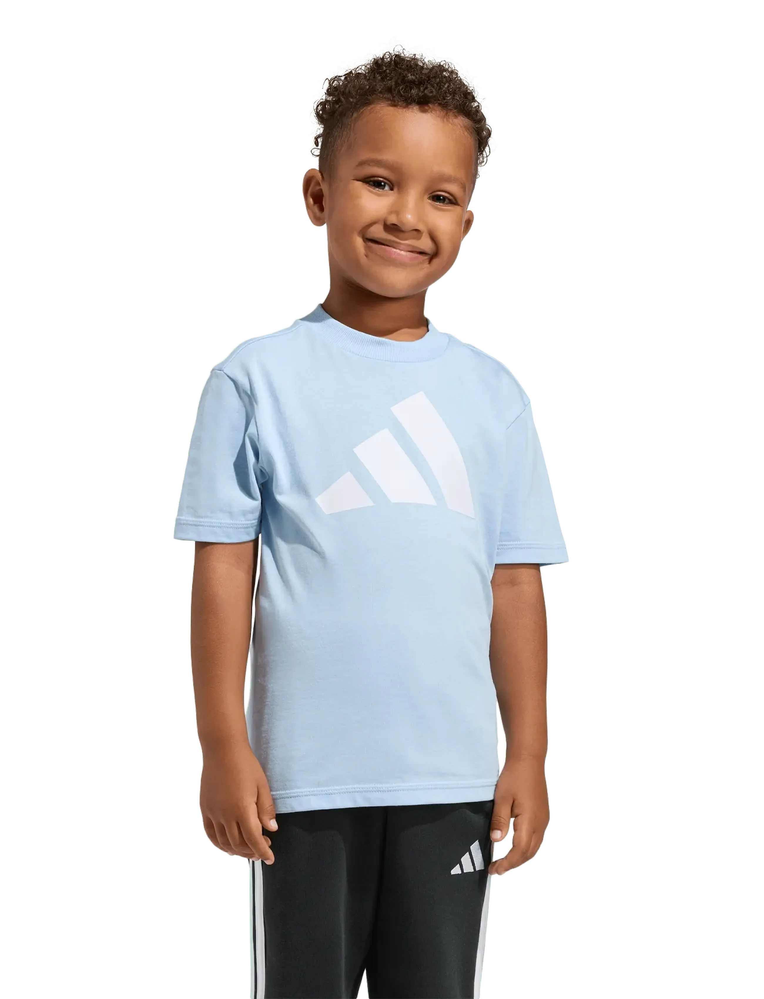 adidas Sportswear - LK BL TEE 160 - kortærmede t-shirts - globlu/white - 3