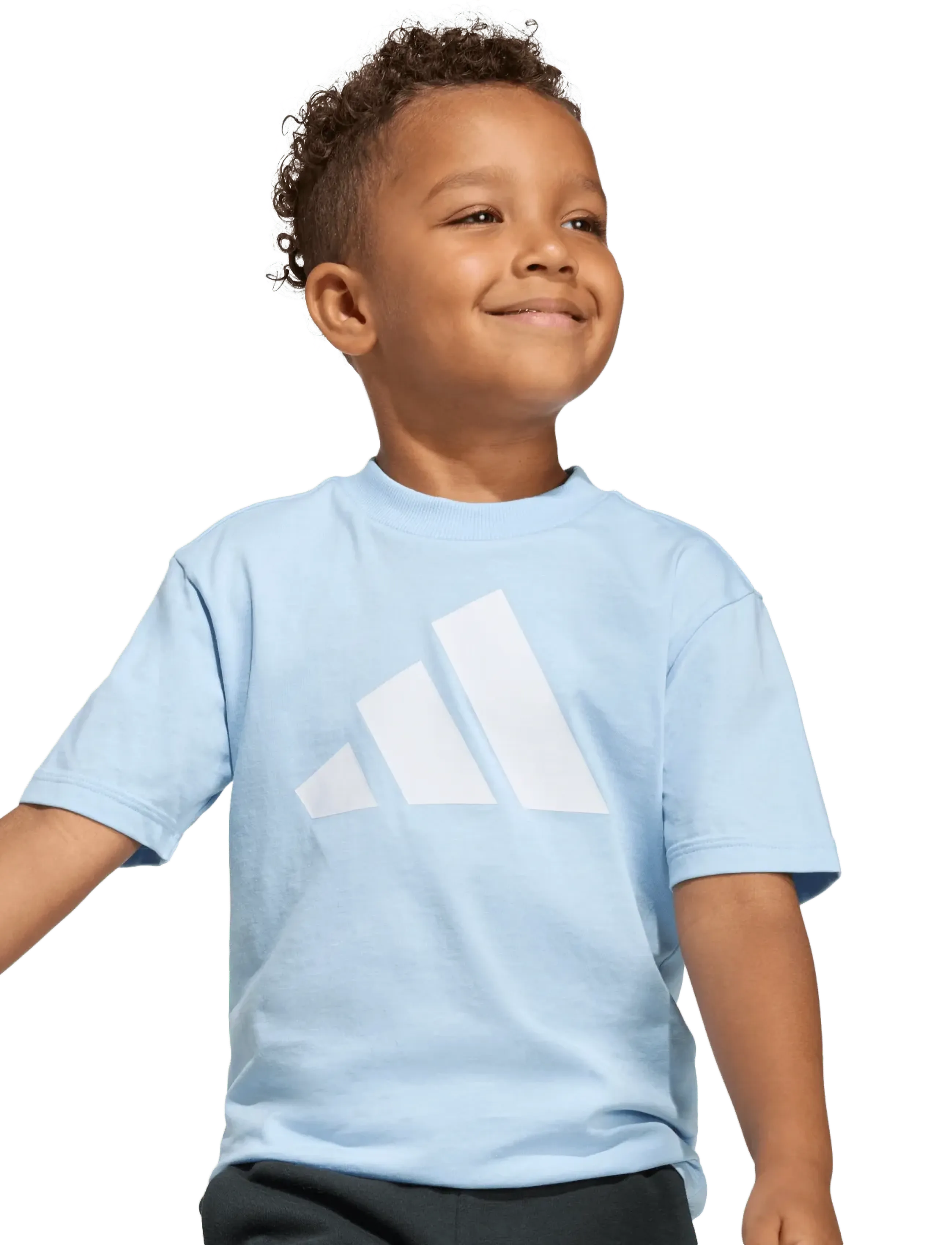 adidas Sportswear - LK BL TEE 160 - kortærmede t-shirts - globlu/white - 5