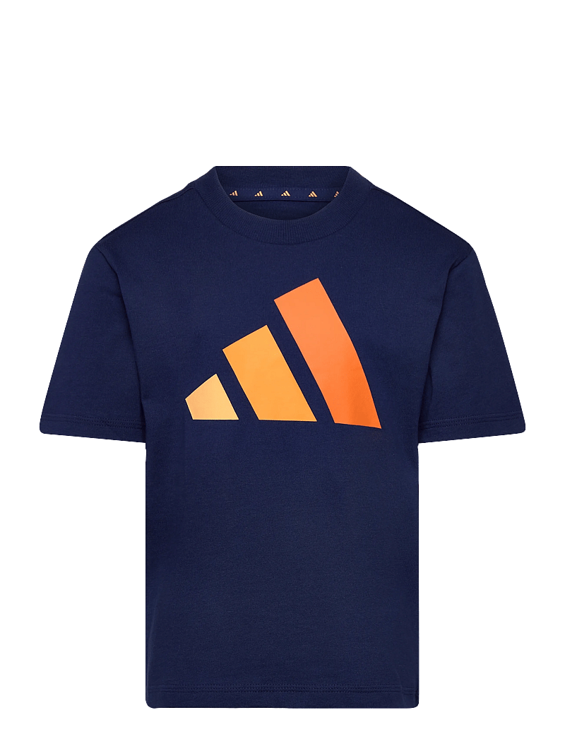adidas Sportswear - LK BL TEE 160 - kortærmede t-shirts - dkblue/seicta/puta/pu - 0