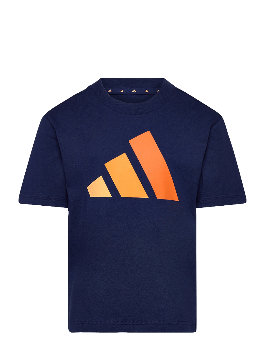 adidas Sportswear - LK BL TEE 160 - kurzärmelig - dkblue/seicta/puta/pu - 0
