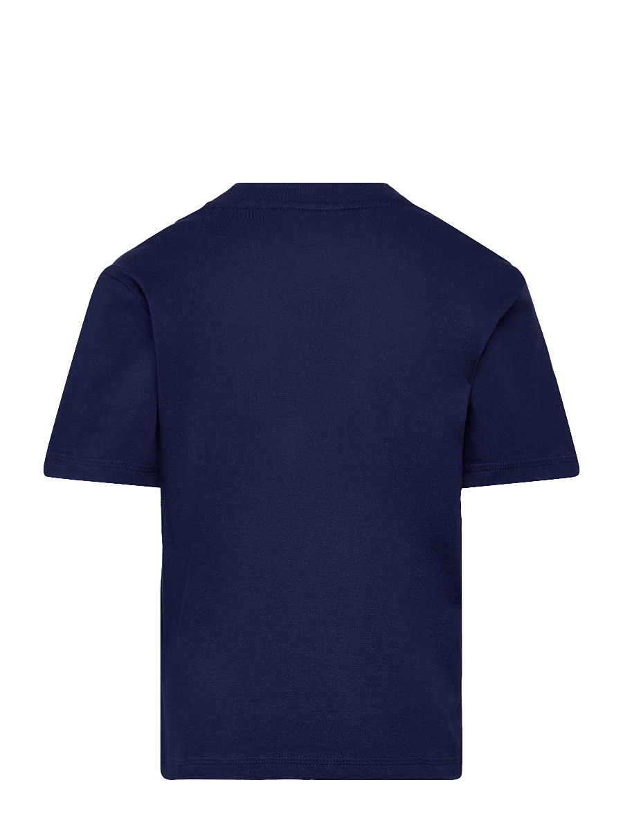 adidas Sportswear - LK BL TEE 160 - kurzärmelig - dkblue/seicta/puta/pu - 1