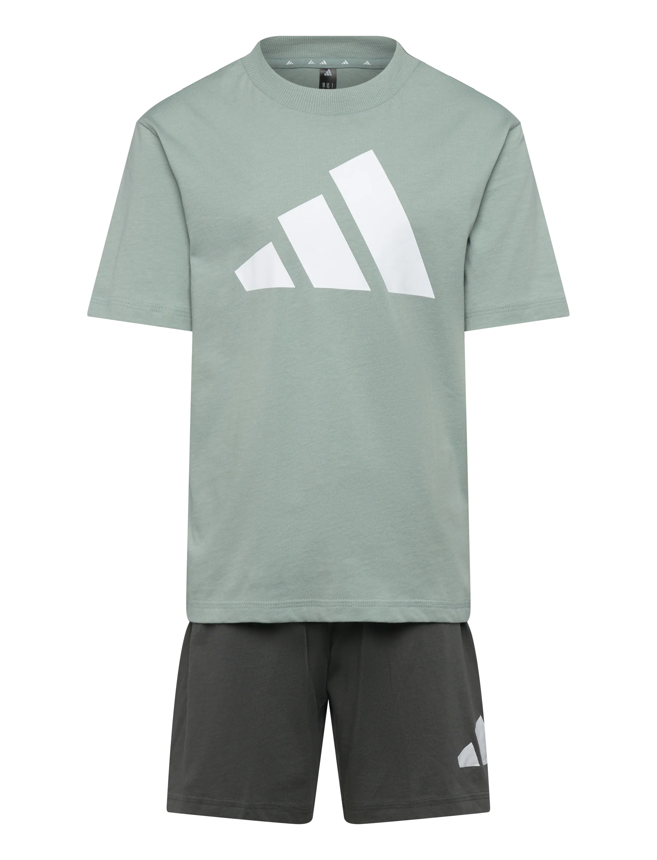 adidas Sportswear LK BL T-SET 160 - Tøj - WOSA/WHITE / green