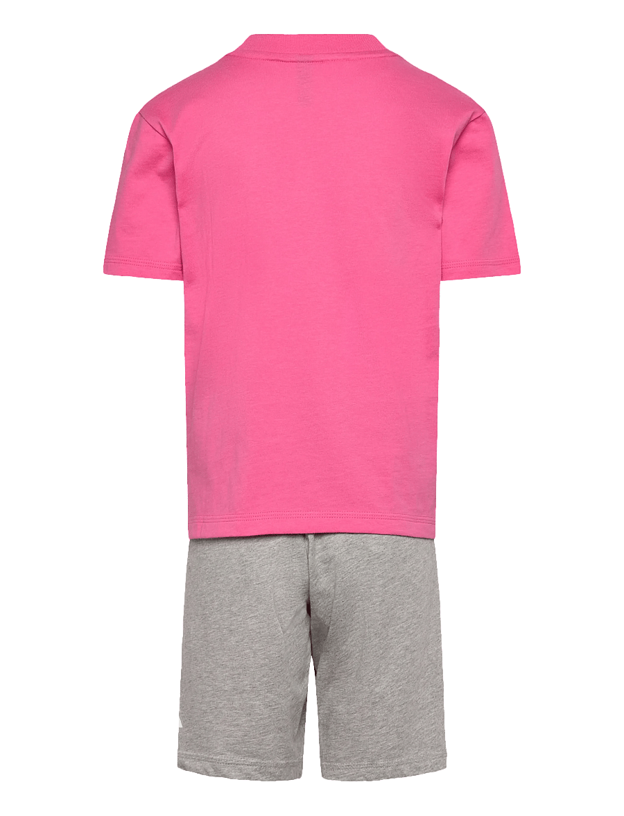 adidas Sportswear - LK BL T-SET 160 - 2-osalised komplektid - pnkfus/white - 2