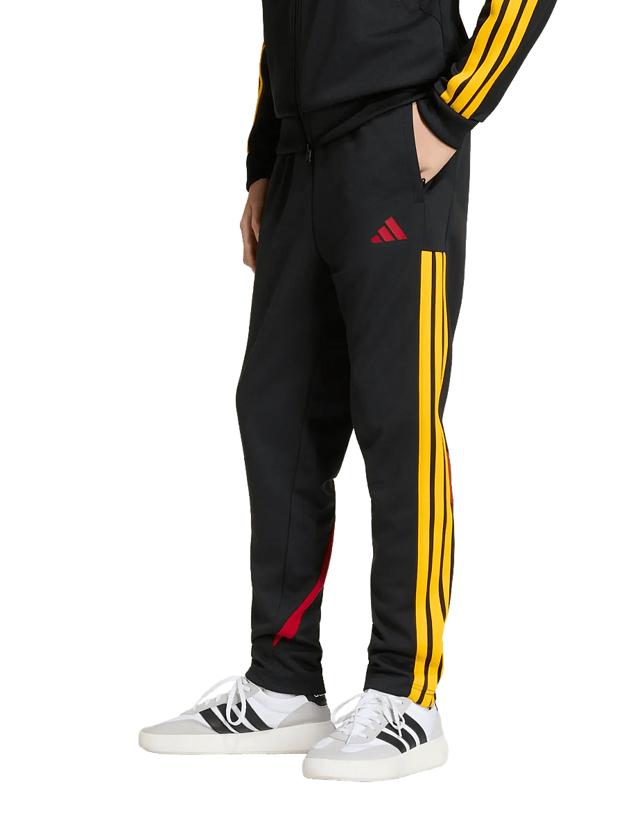 adidas Sportswear - J HOT PANT - jogginghosen - black/cogold/powred - 2