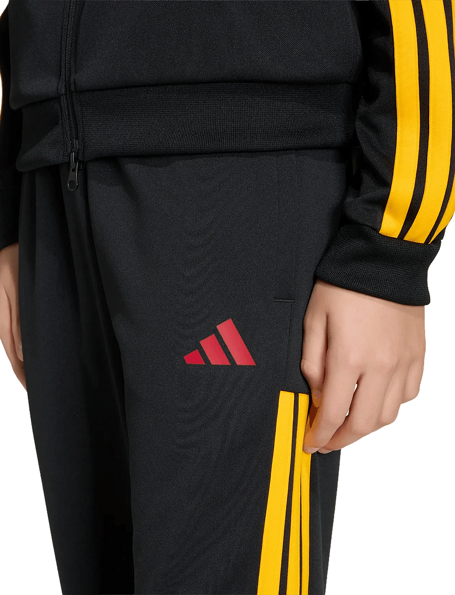 adidas Sportswear - J HOT PANT - jogginghosen - black/cogold/powred - 5