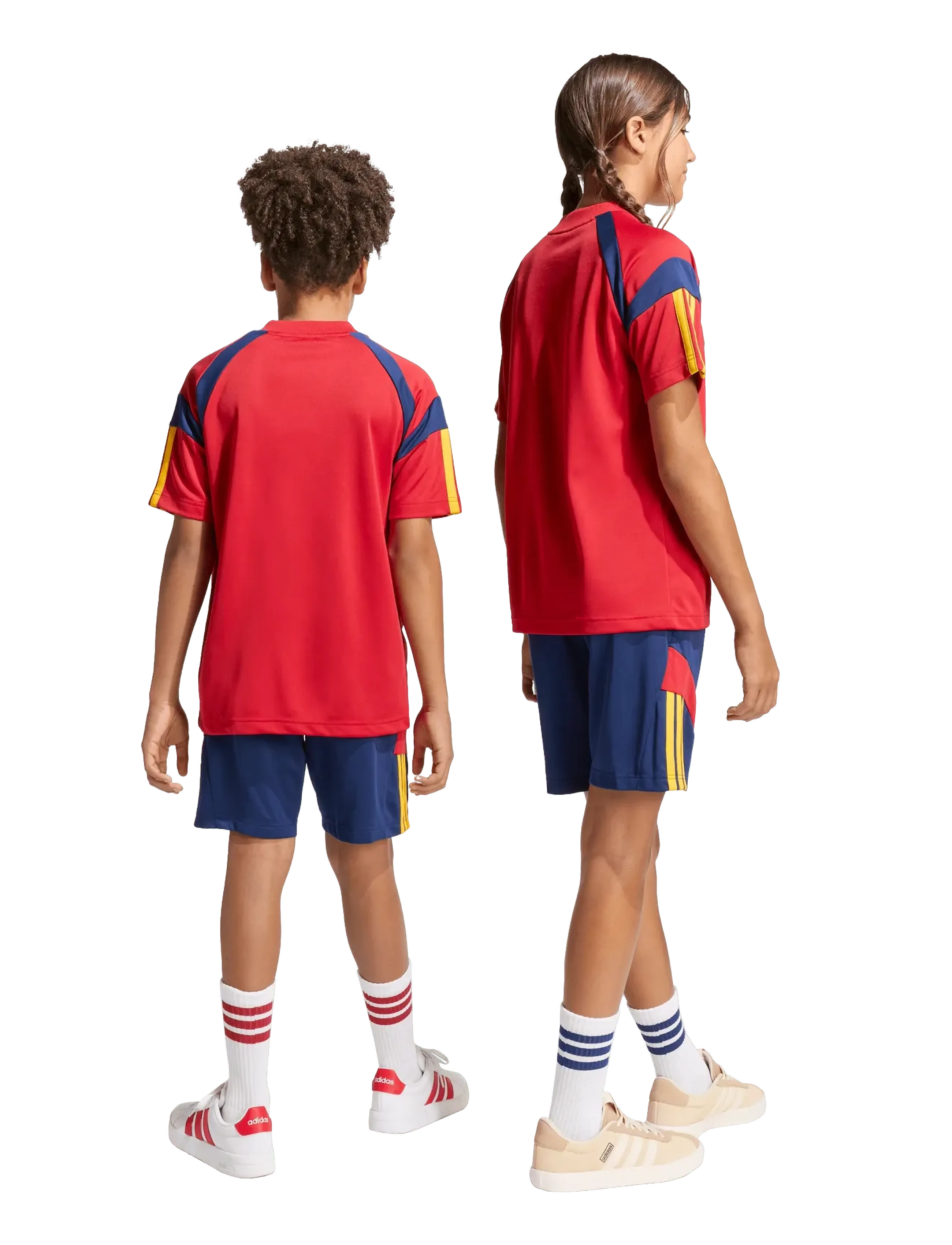 adidas Sportswear - J HOT SHO - sport-shorts - dkblue/creyel/tepore - 3
