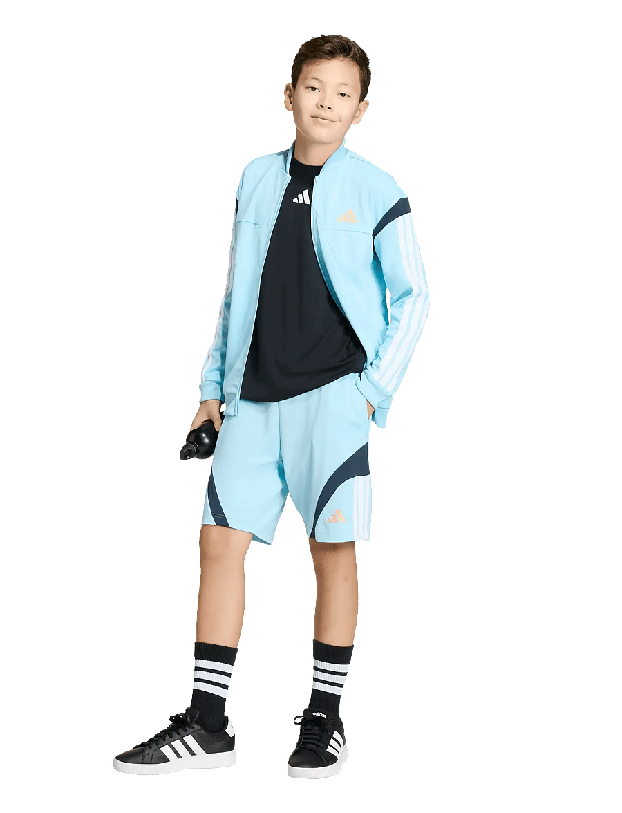 adidas Sportswear - J HOT SHO - sportsshorts - iceblu/white/hazbei/n - 2