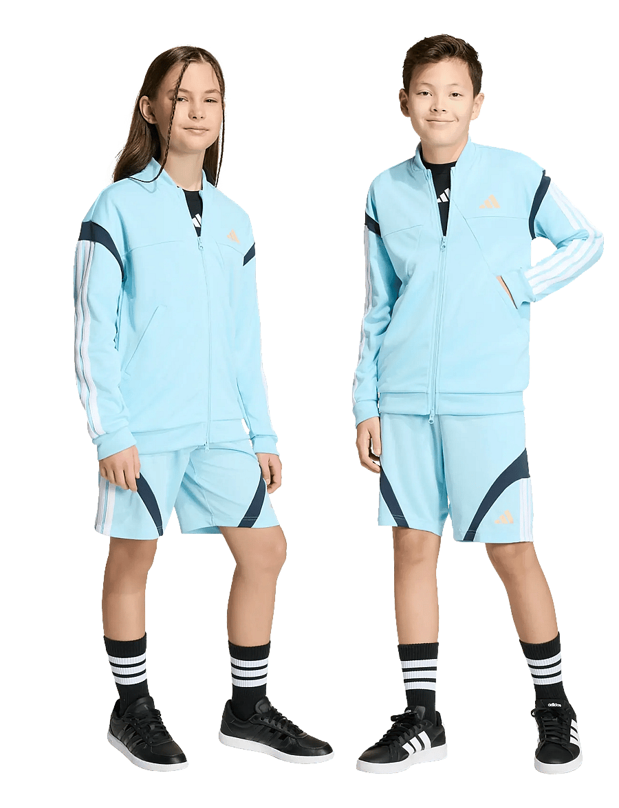 adidas Sportswear - J HOT SHO - sportsshorts - iceblu/white/hazbei/n - 3