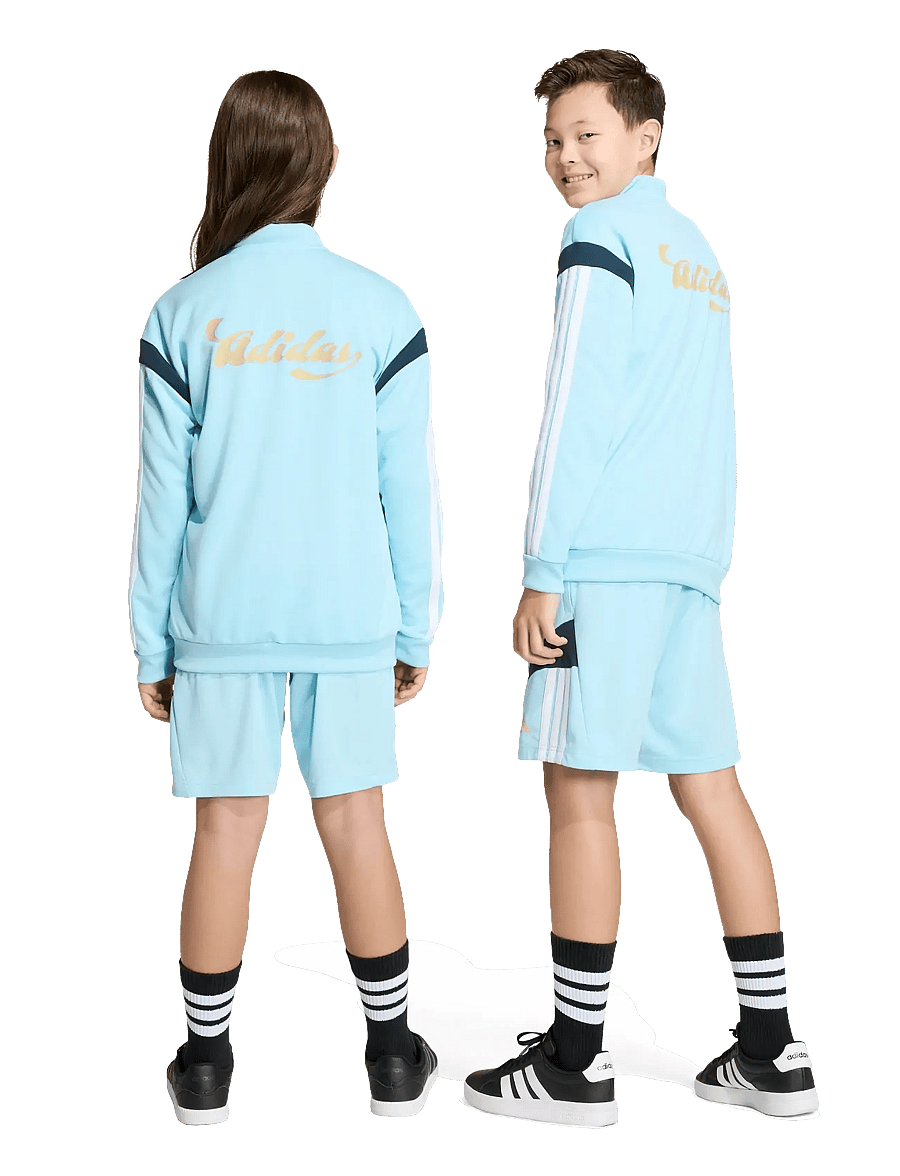 adidas Sportswear - J HOT SHO - sportsshorts - iceblu/white/hazbei/n - 4