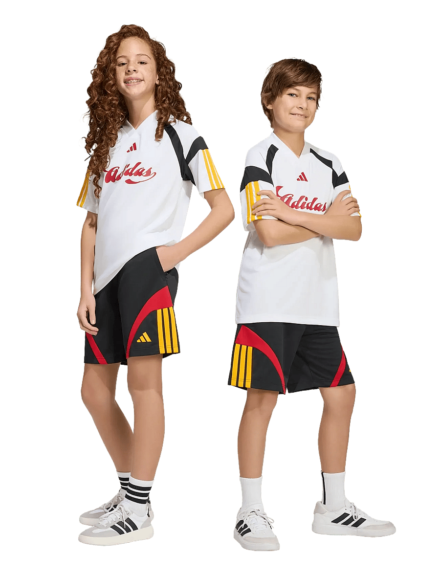 adidas Sportswear - J HOT SHO - sportsshorts - black/cogold/powred - 4
