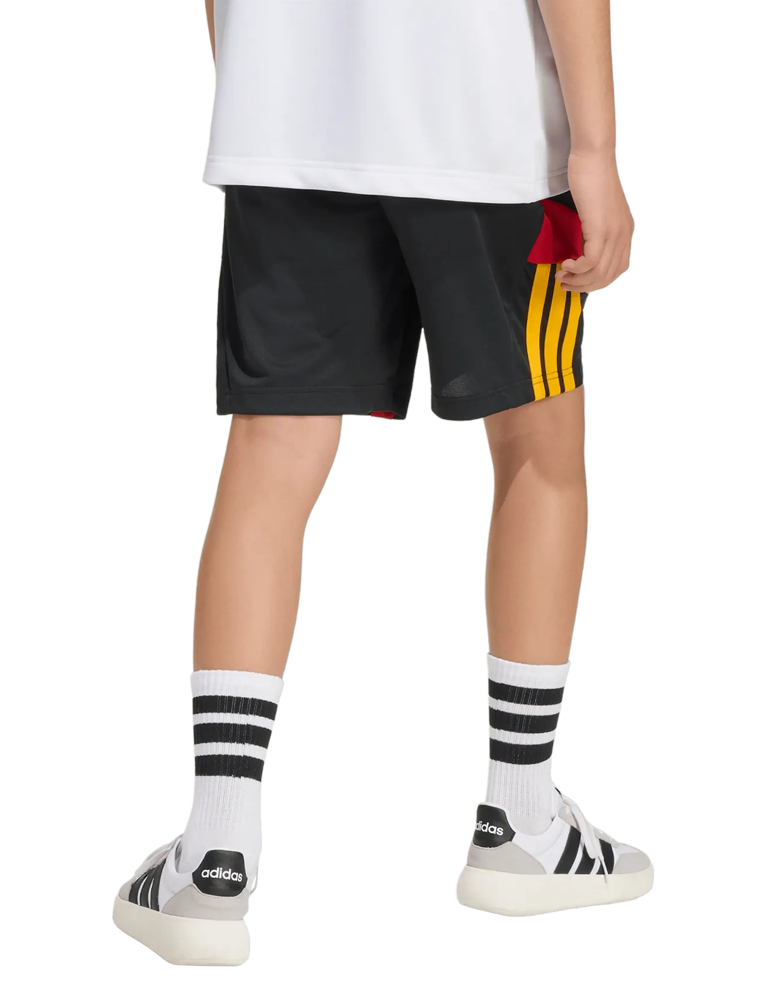 adidas Sportswear - J HOT SHO - sportsshorts - black/cogold/powred - 5