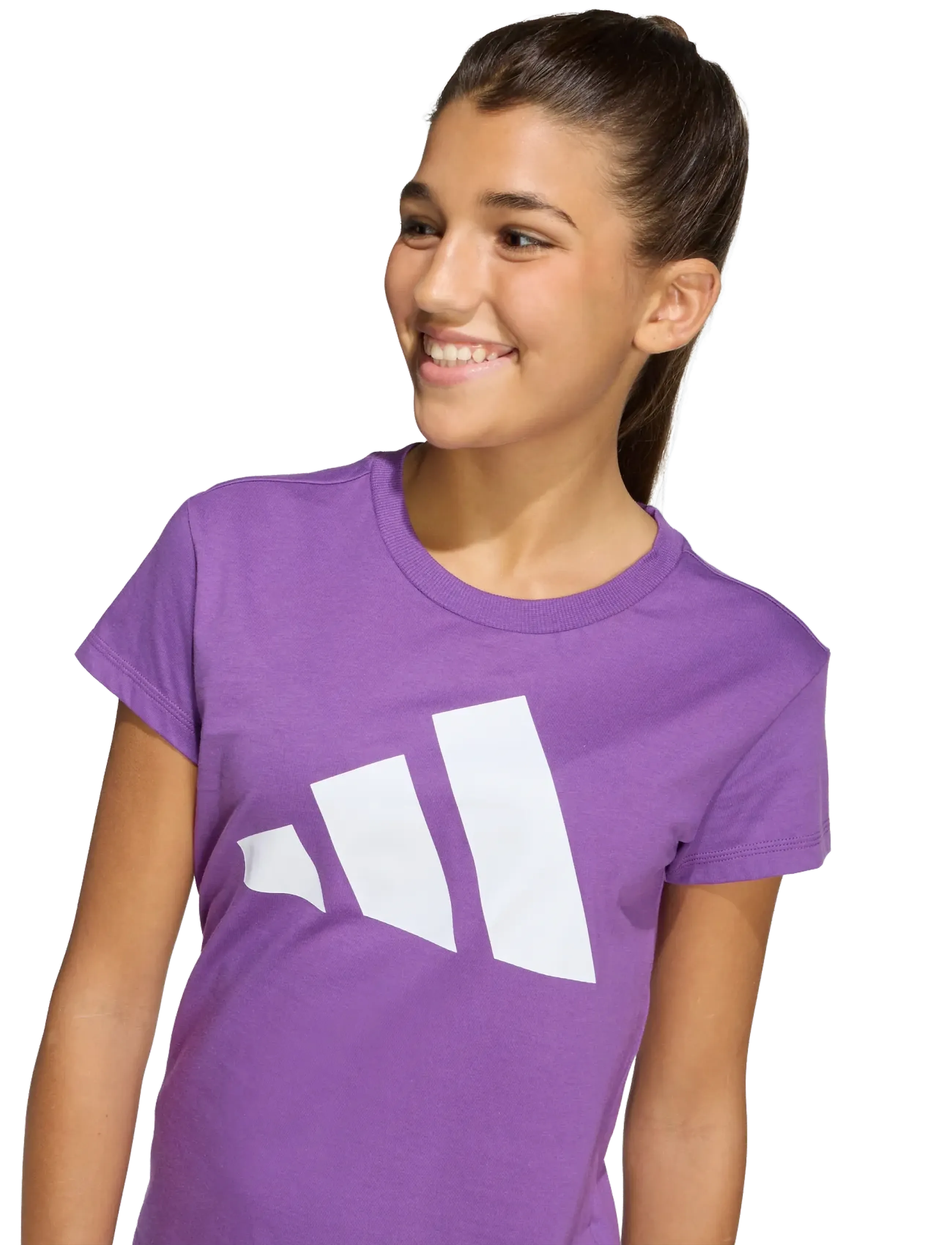 adidas Sportswear - JG BL TEE 160 - kortærmede t-shirts - actpur/white - 3