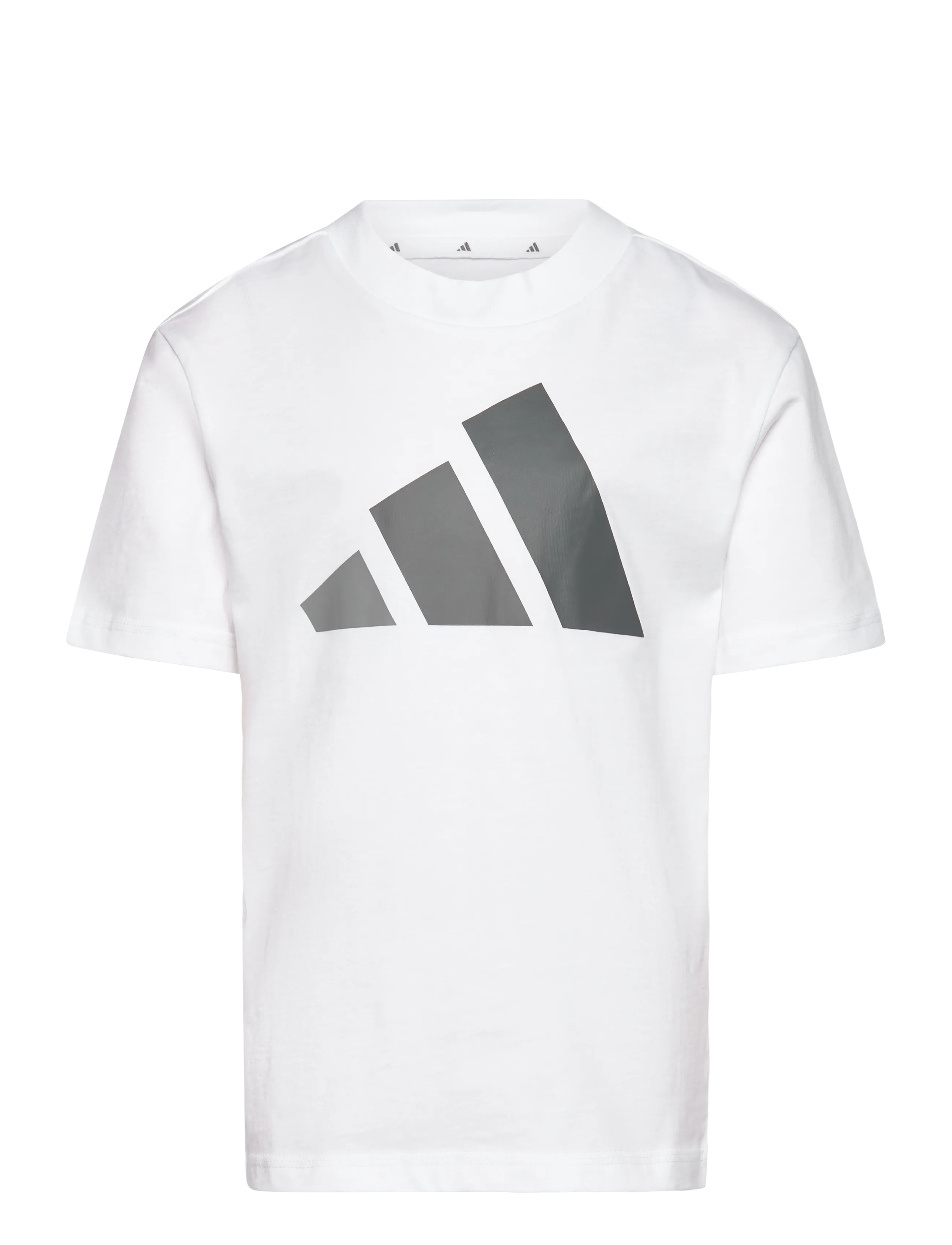 adidas Sportswear J BL TEE 160 - Toppe og t-shirts - WHITE/GRETHR/GREFOU/G / white