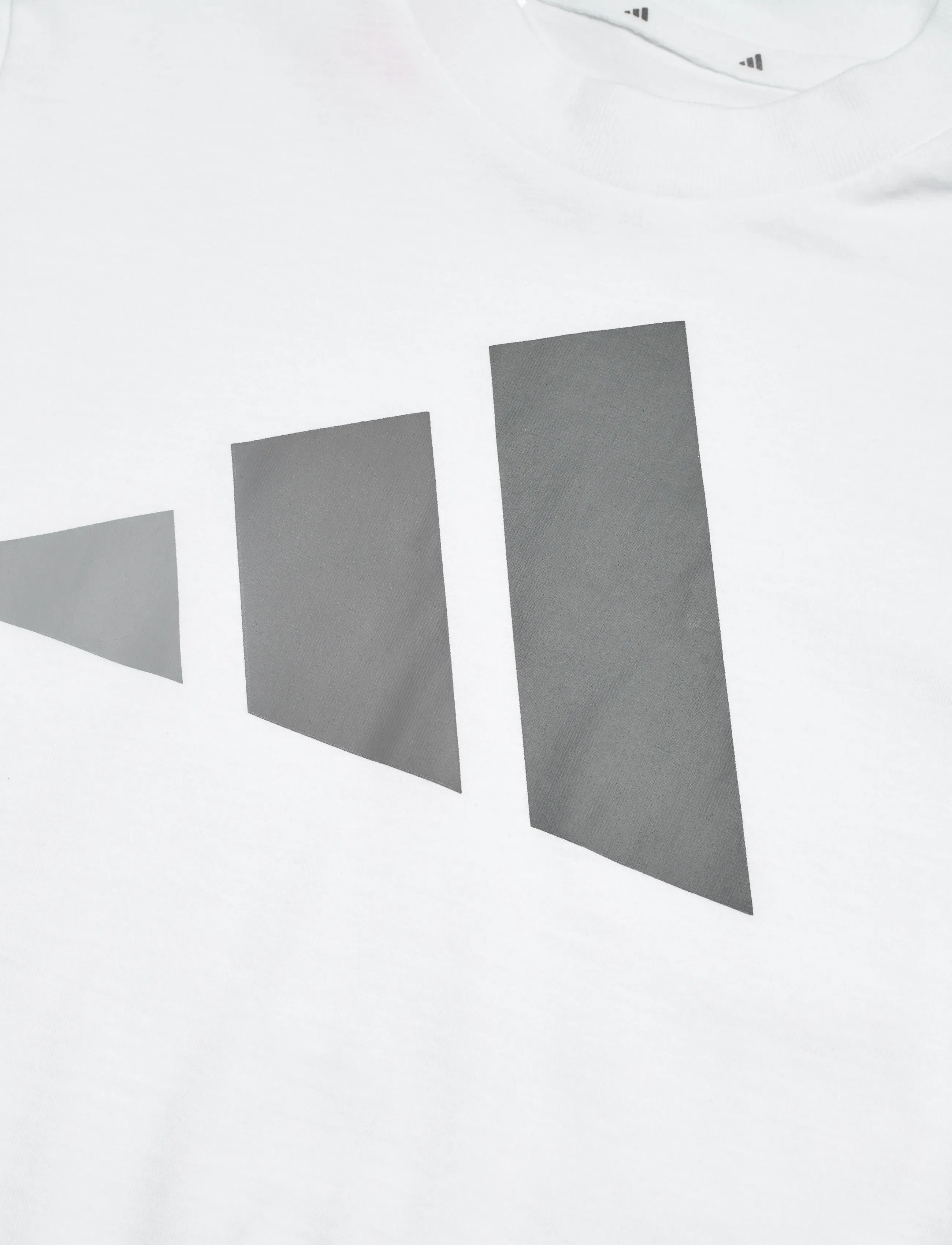 adidas Sportswear - J BL TEE 160 - sportstoppe - white/grethr/grefou/g - 2