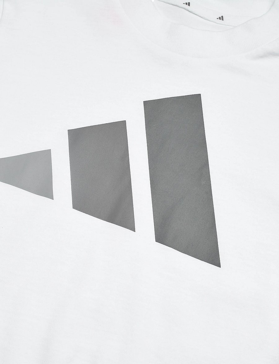 adidas Sportswear - J BL TEE 160 - sportoberteile - white/grethr/grefou/g - 2