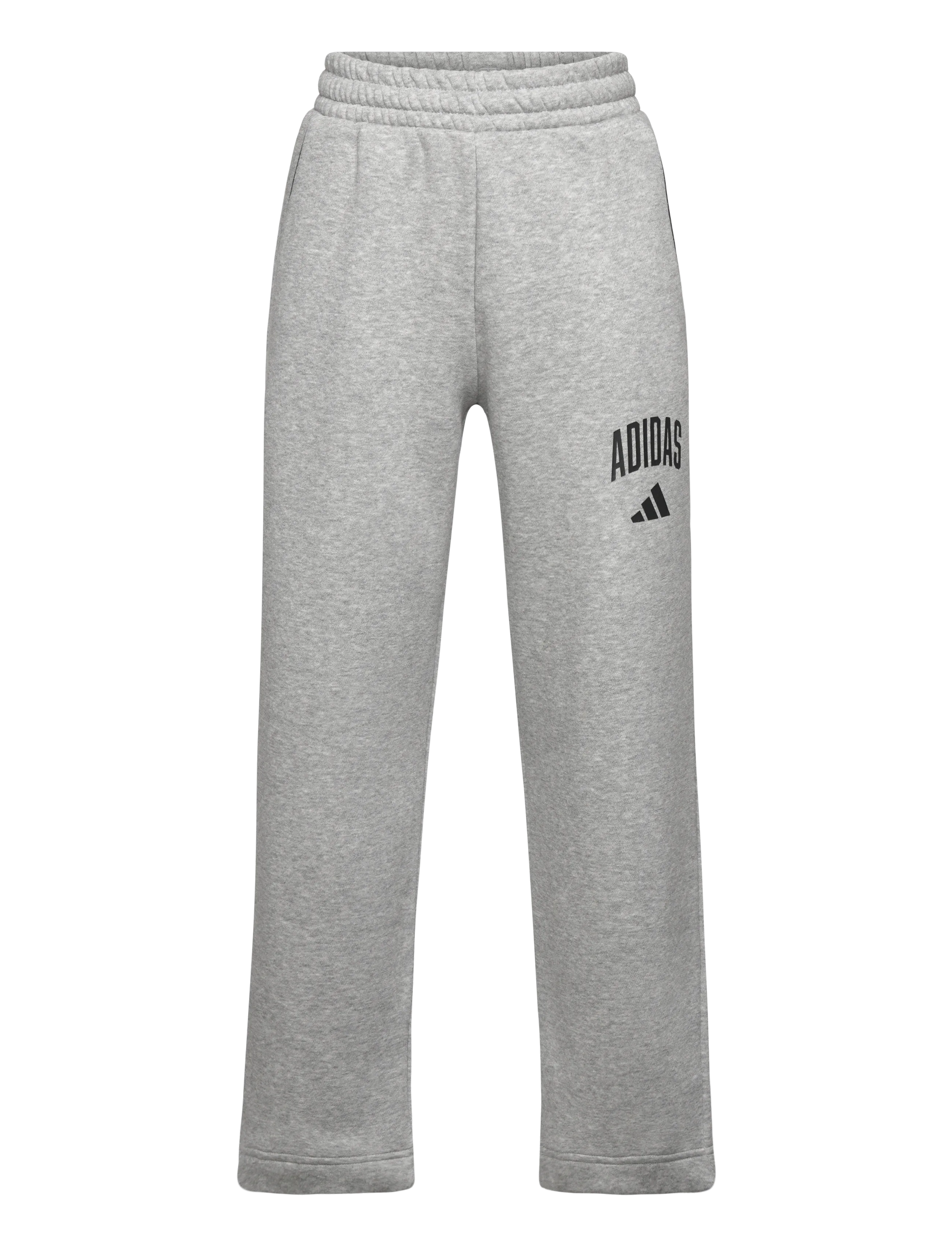 adidas Sportswear J CLGT FL PNT - Sweatpants - MGREYH/BLACK / grey