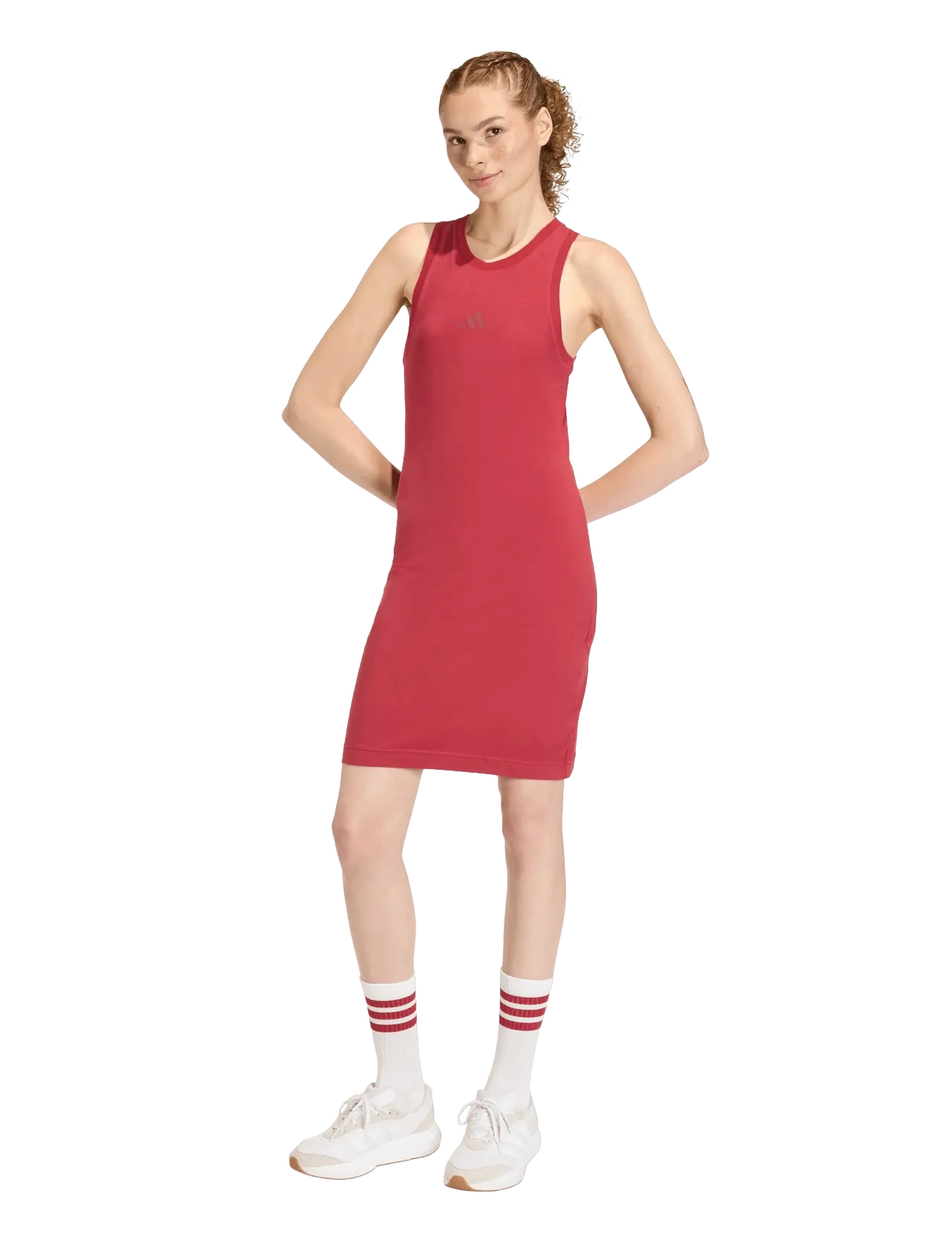adidas Sportswear - W FI SL DRESS - kjoler & nederdele - actmar - 3