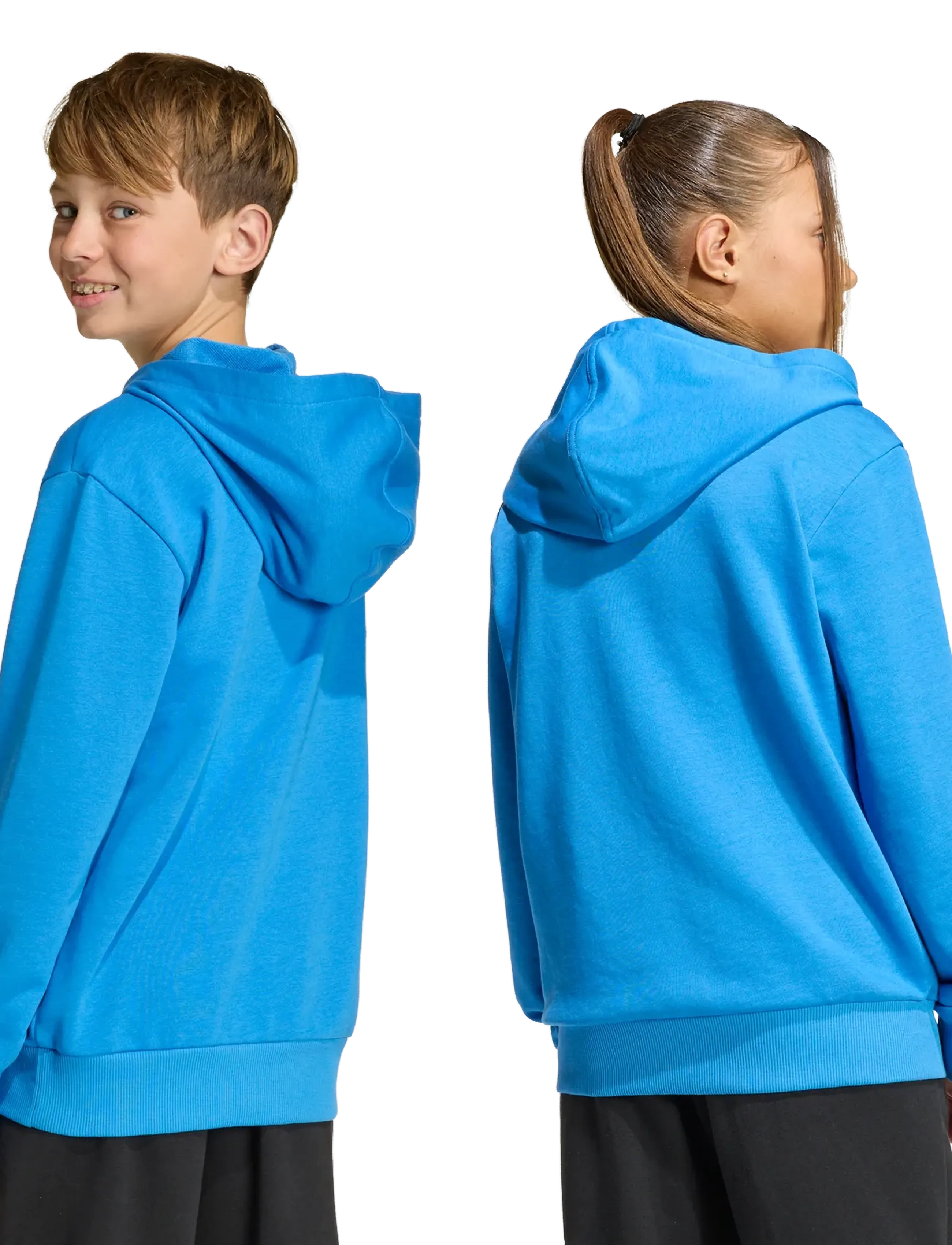 adidas Sportswear - J BL FT HD 280 - hættetrøjer - rayblu/white - 5