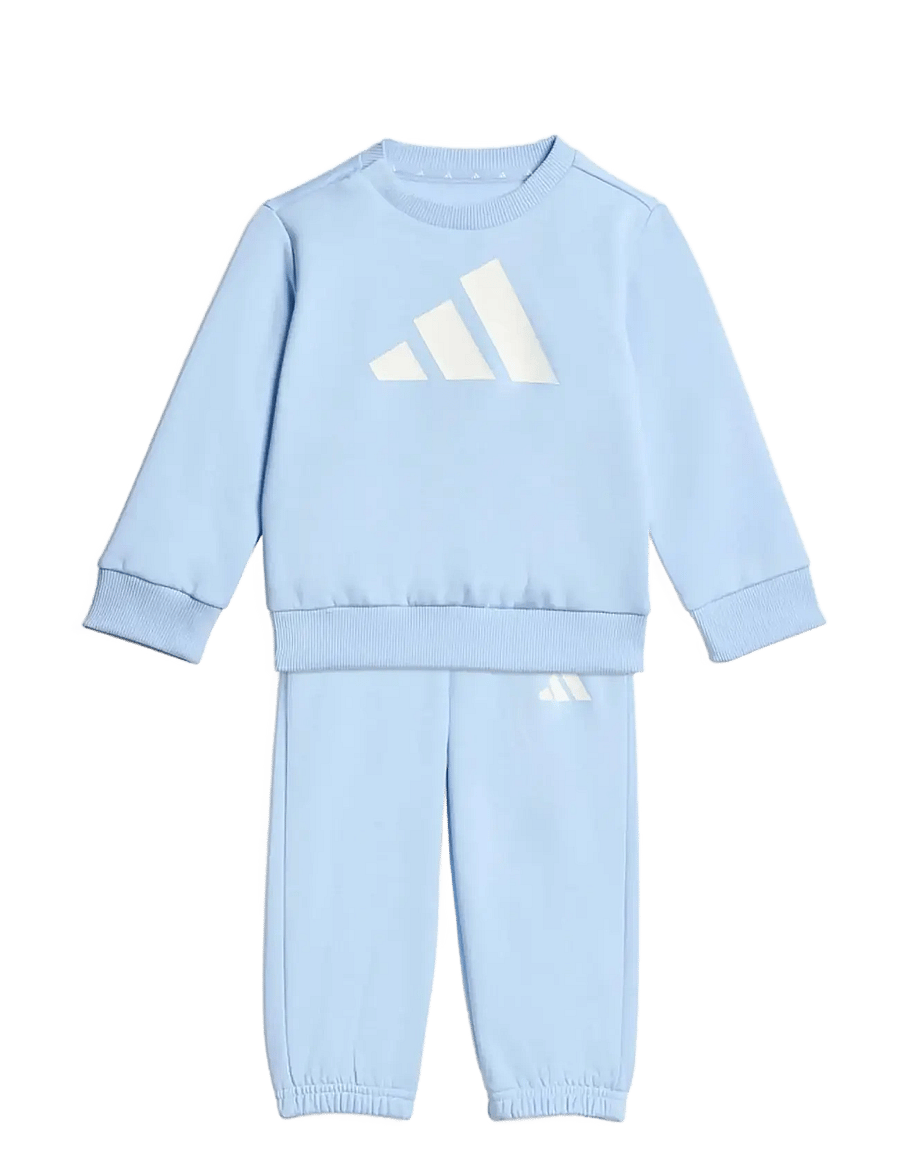 adidas Sportswear - I BL FL JOG 240 - trainingsanzug - globlu/white/white - 0