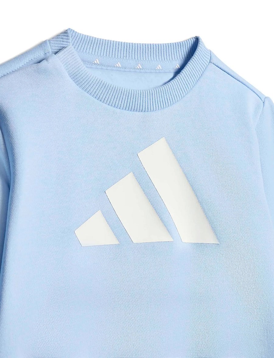 adidas Sportswear - I BL FL JOG 240 - trainingsanzug - globlu/white/white - 4