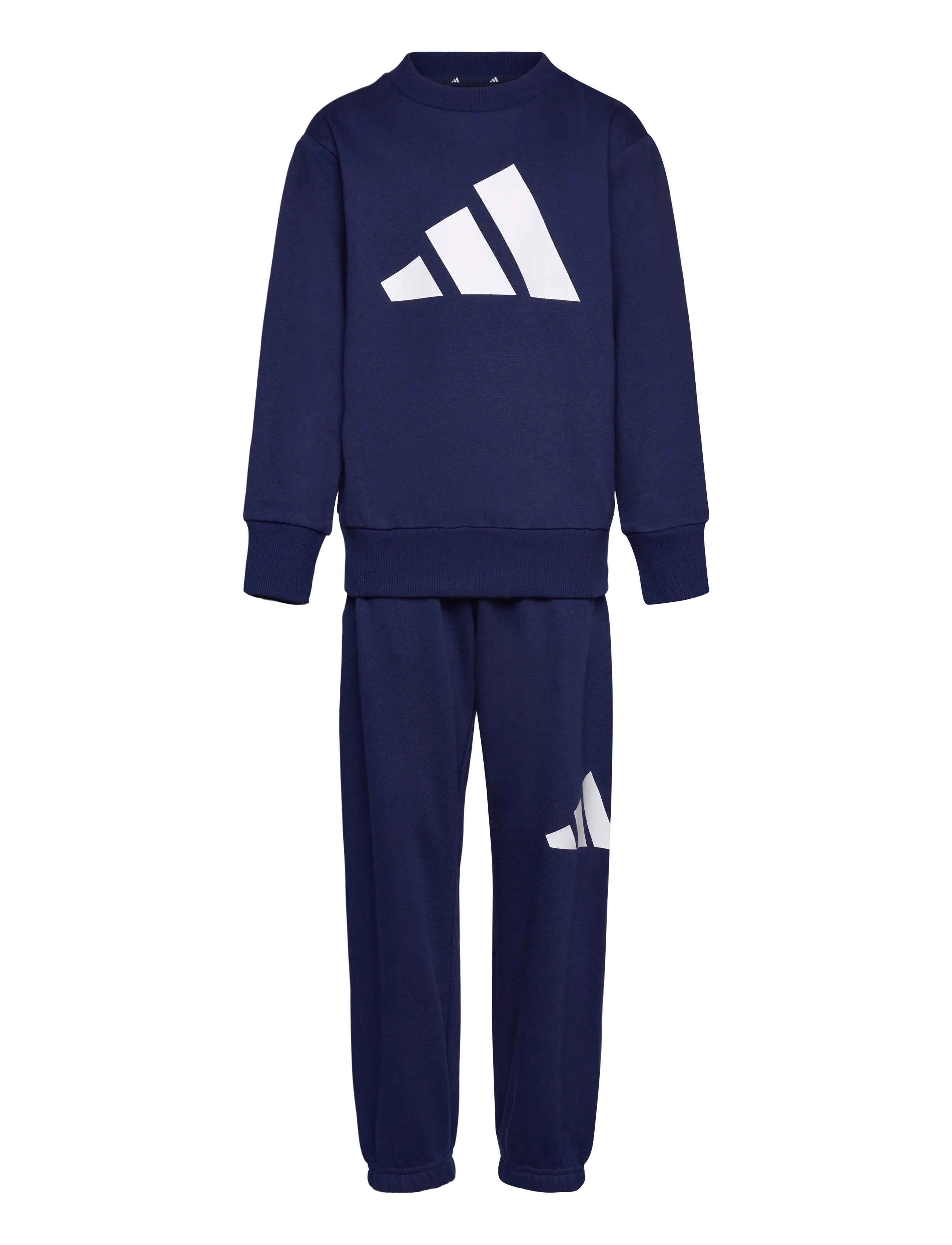 adidas Sportswear J BL FL JOG 240 - Inspiration - DKBLUE/WHITE / navy