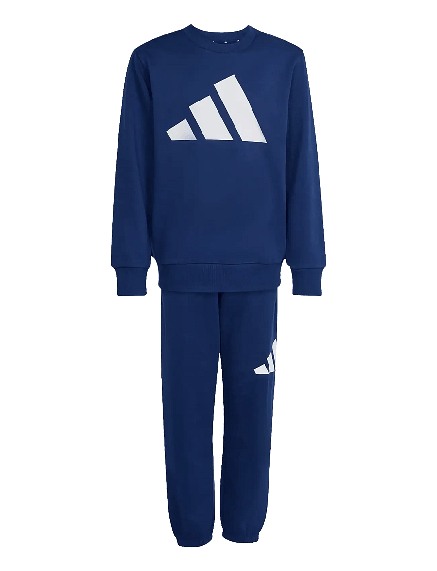 adidas Sportswear - J BL FL JOG 240 - træningsbukser - dkblue/white - 1