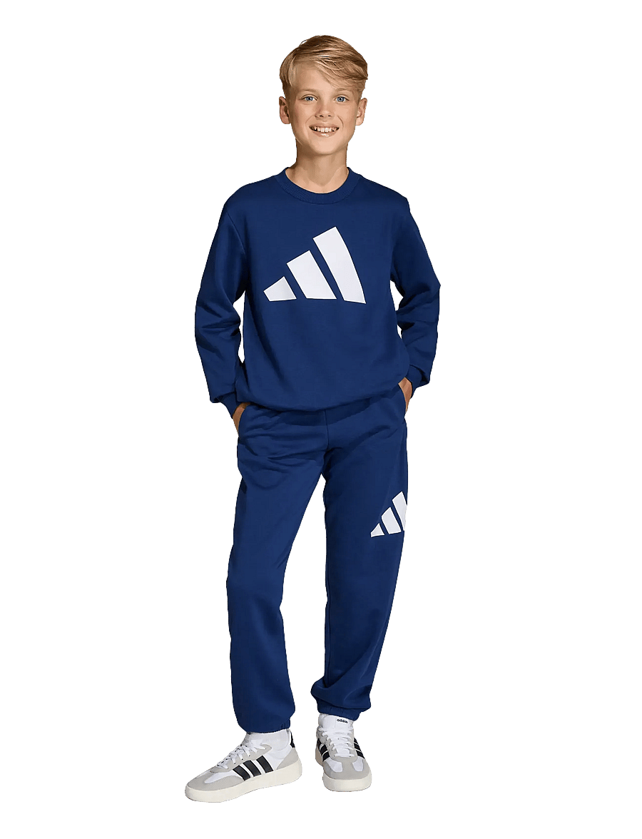 adidas Sportswear - J BL FL JOG 240 - træningsbukser - dkblue/white - 5