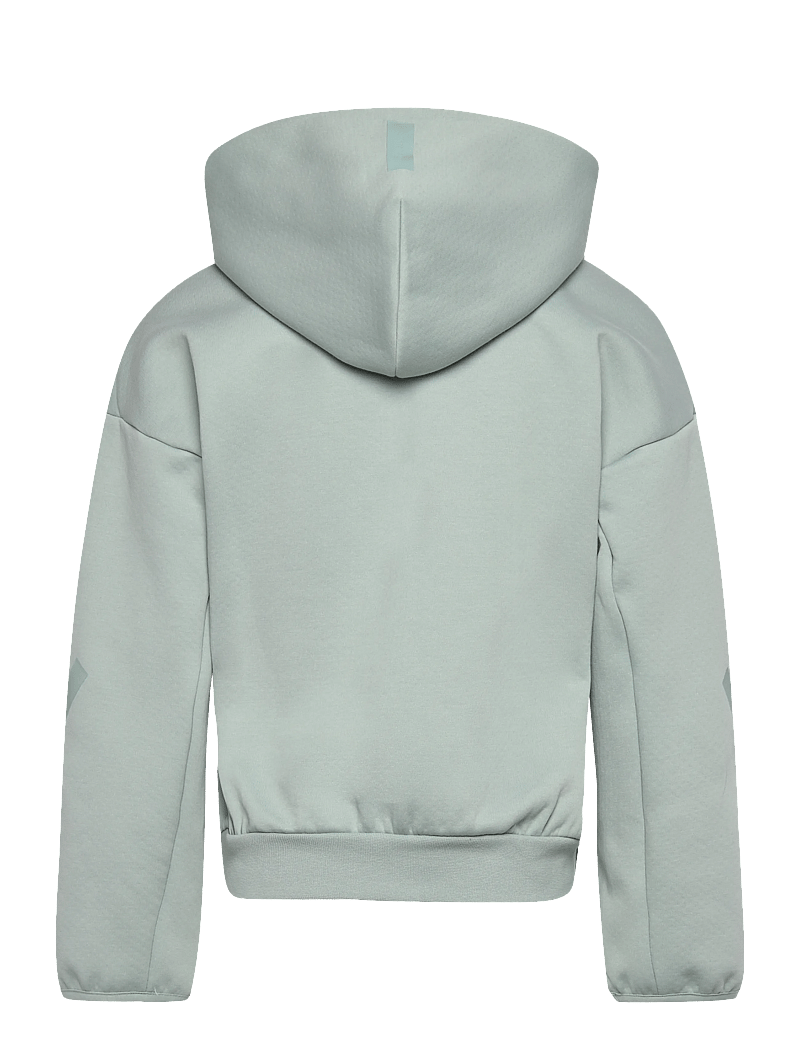 adidas Sportswear - J Z.N.E.FZ - hættetrøjer - wosa/tacgrn - 1