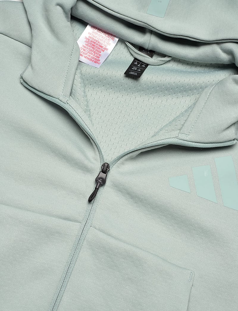 adidas Sportswear - J Z.N.E.FZ - hættetrøjer - wosa/tacgrn - 2