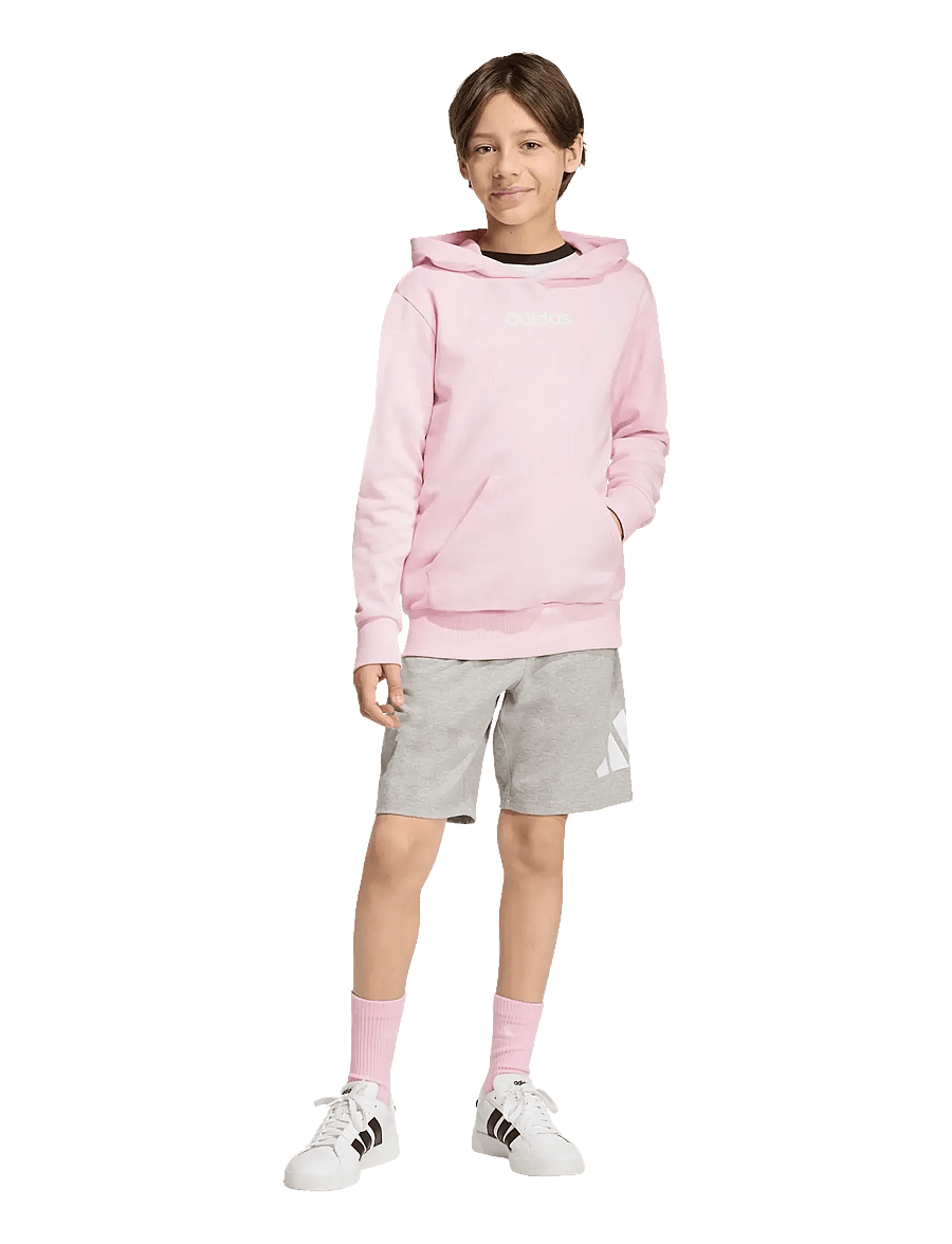 adidas Sportswear - J LIN FL HD - kapuutsiga dressipluusid - clpink/white - 0