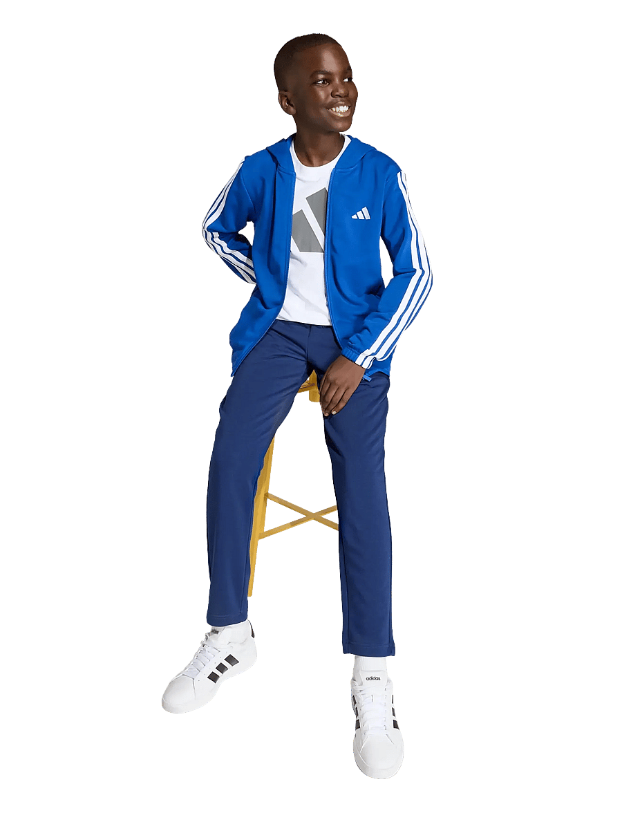 adidas Sportswear - J 3S FT TS 220 - joggingsæt & matchende sæt - royblu/white - 0
