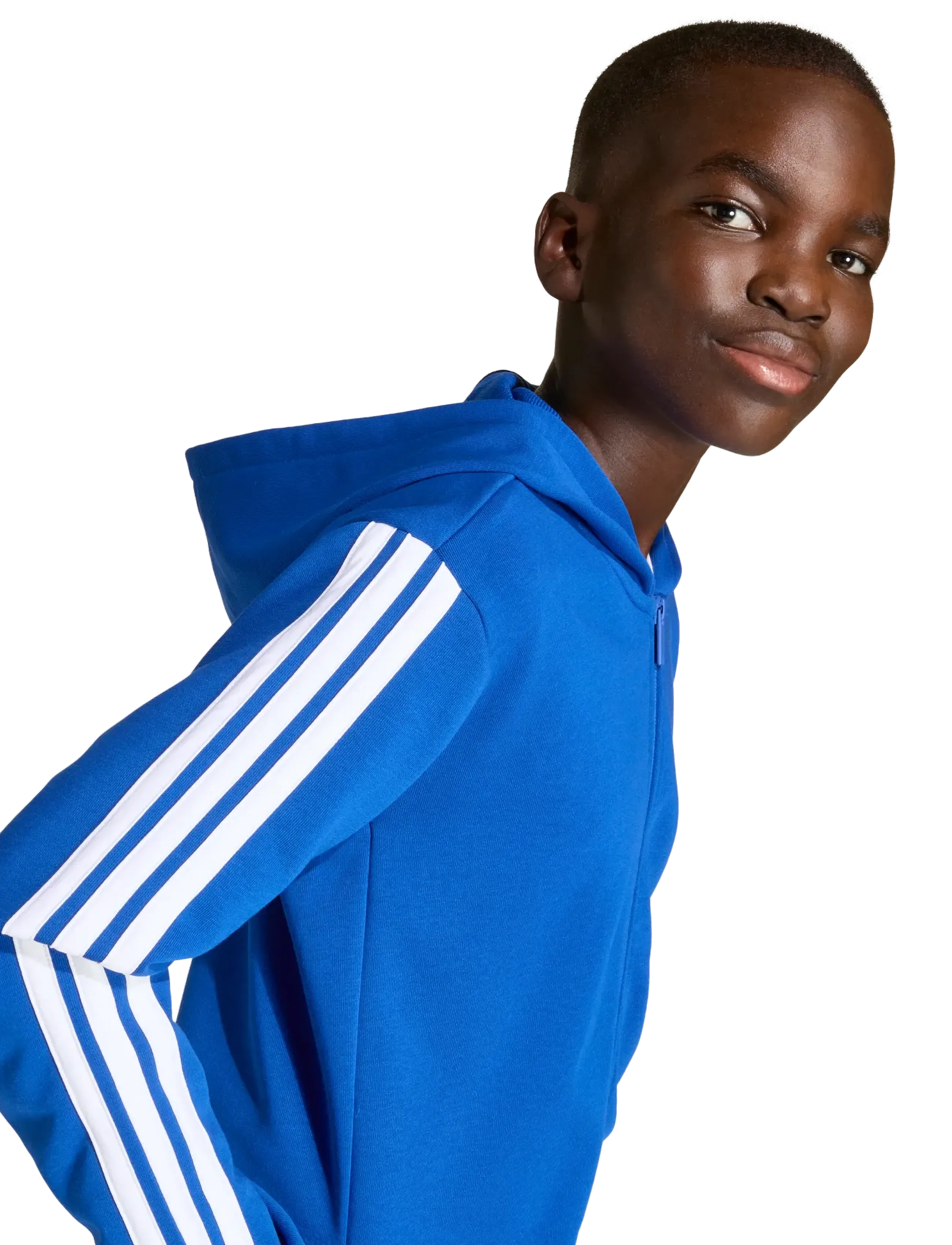 adidas Sportswear - J 3S FT TS 220 - joggingsæt & matchende sæt - royblu/white - 5