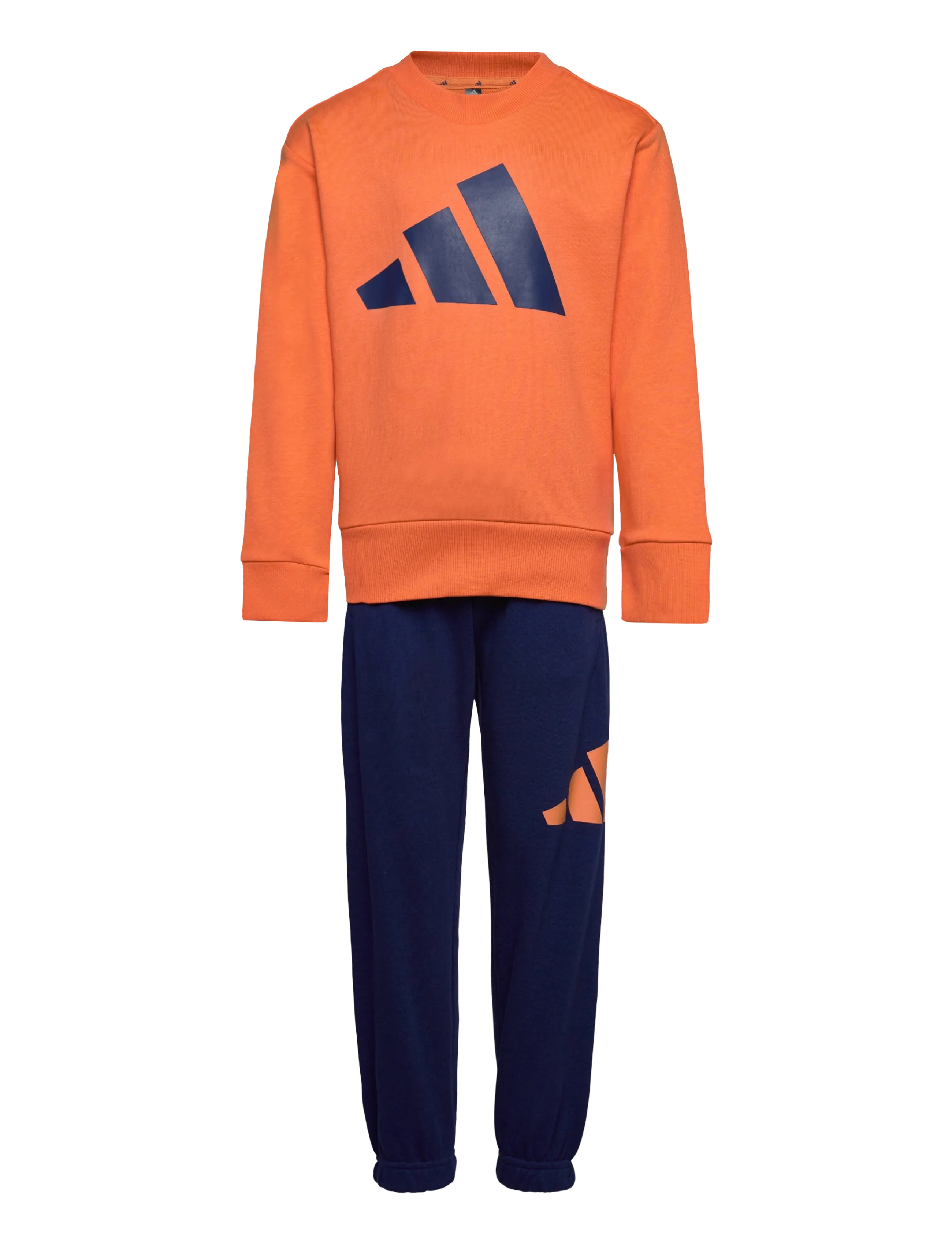 adidas Sportswear J BL FT JOG 280 - Joggingsæt - DUOR/DKBLUE / orange