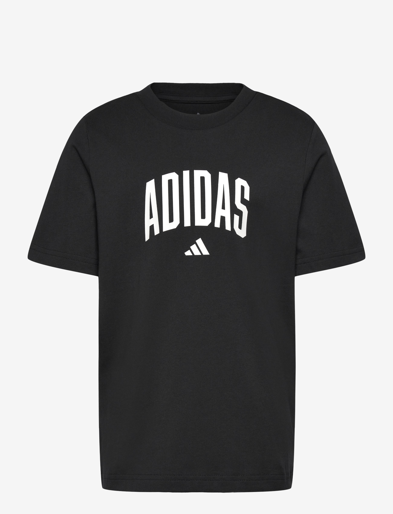adidas Sportswear - J COLLEG T - sporttoppar - black/owhite - 0
