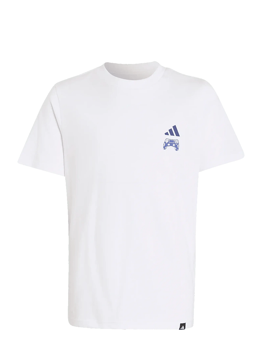 adidas Sportswear - J GAME T 2 - lühikeste varrukatega t-särgid - white - 0
