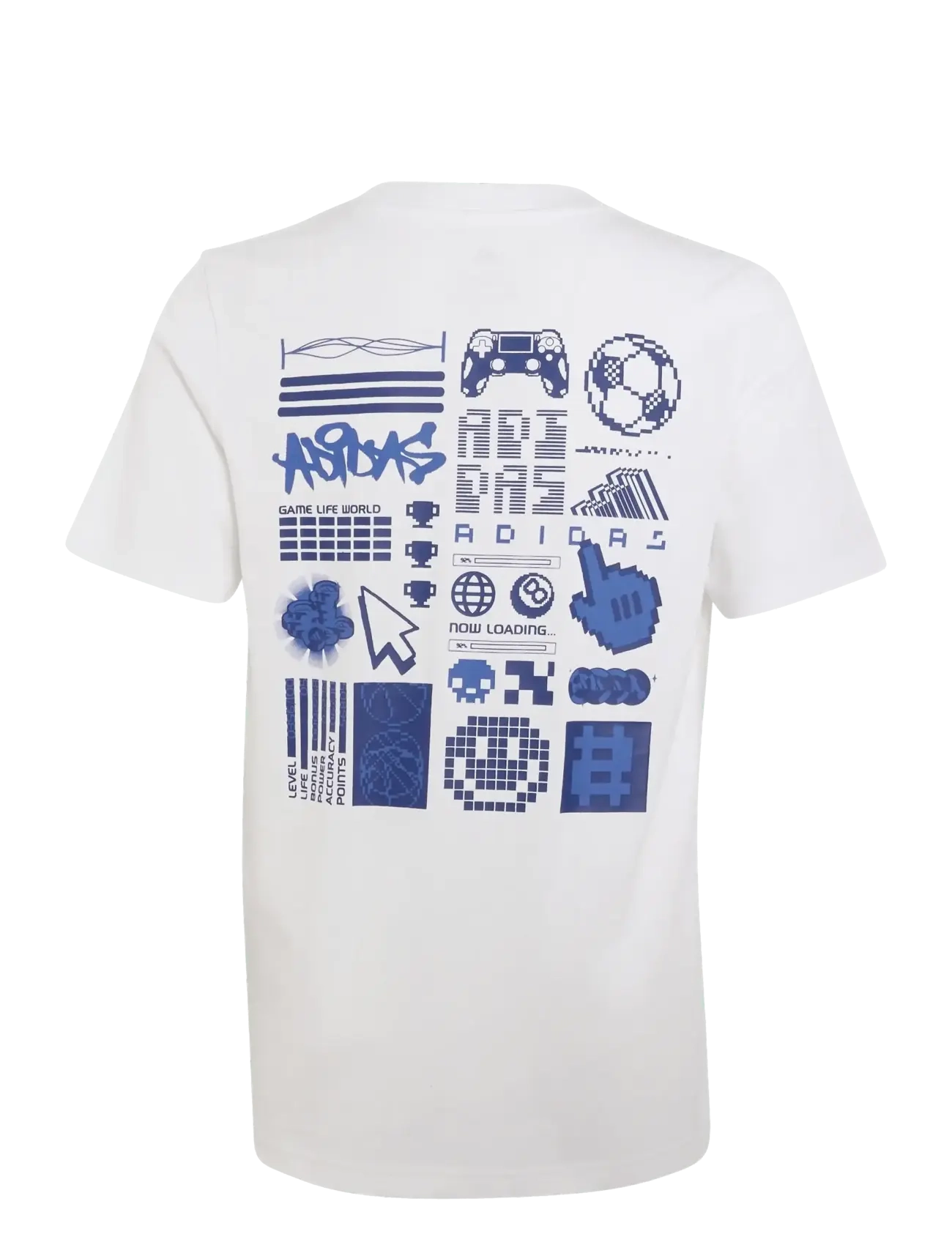 adidas Sportswear - J GAME T 2 - kortærmede t-shirts - white - 1