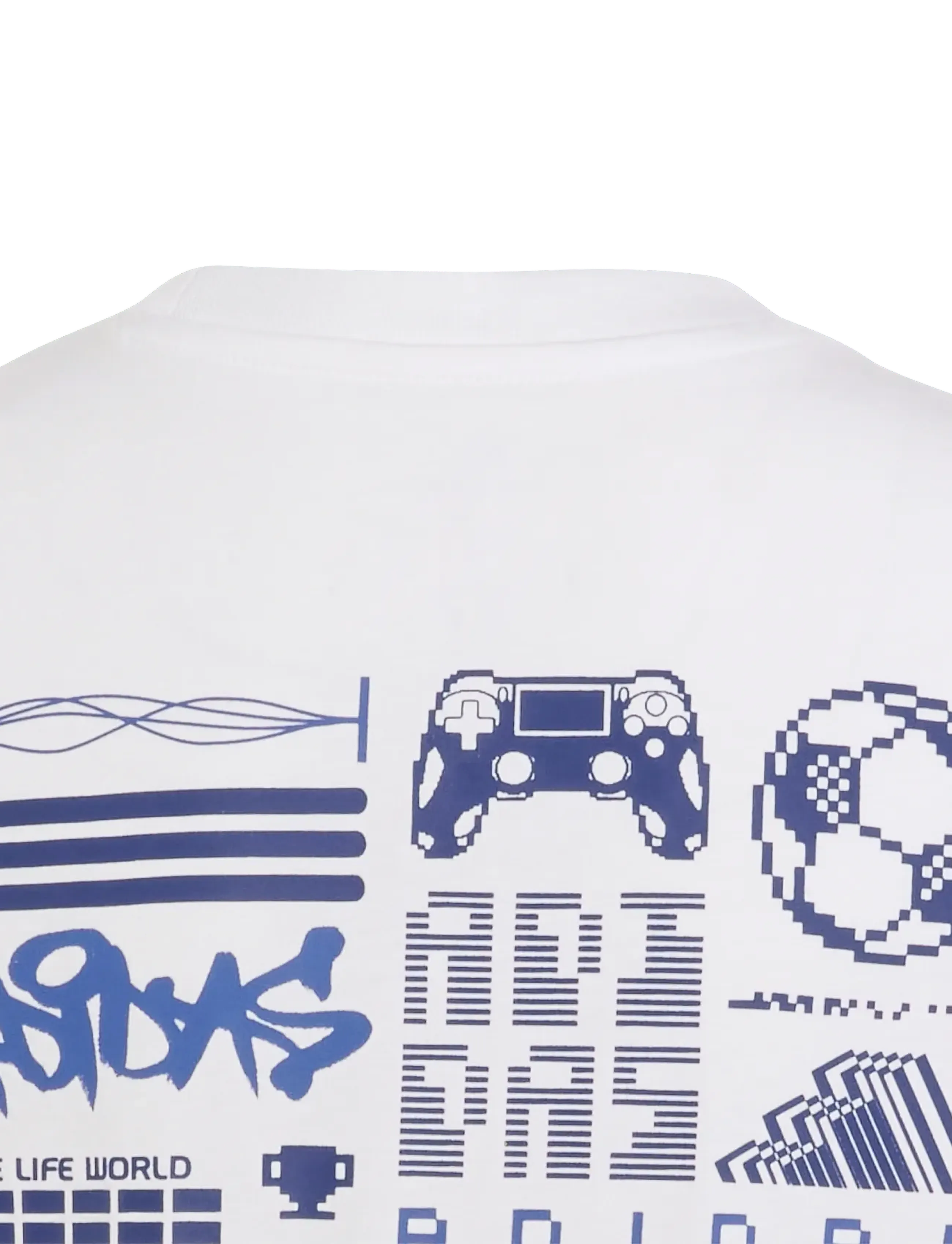 adidas Sportswear - J GAME T 2 - kortærmede t-shirts - white - 3