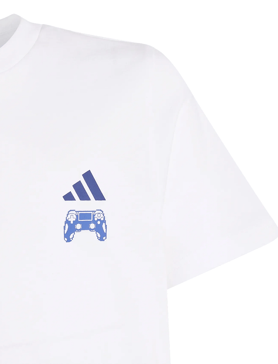 adidas Sportswear - J GAME T 2 - lühikeste varrukatega t-särgid - white - 4