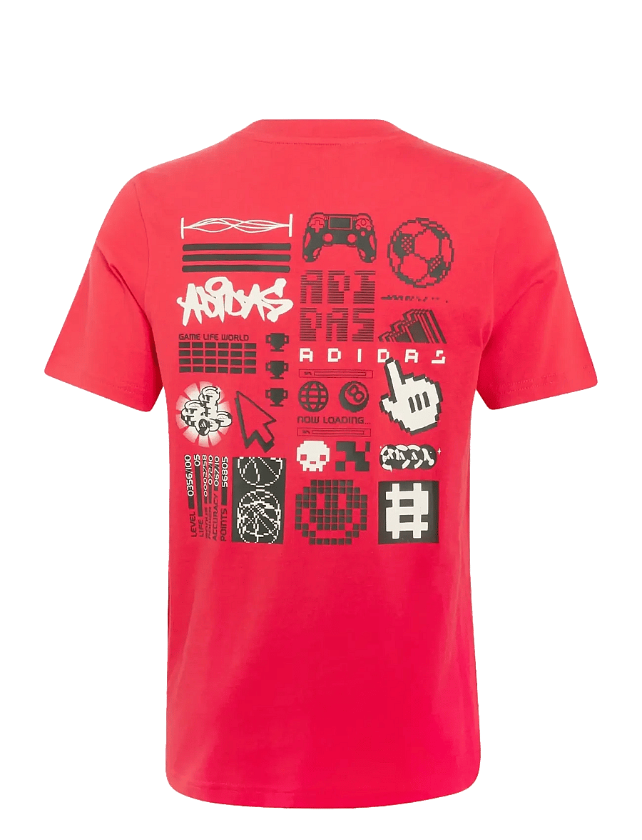 adidas Sportswear - J GAME T 2 - lühikeste varrukatega t-särgid - purrub - 1